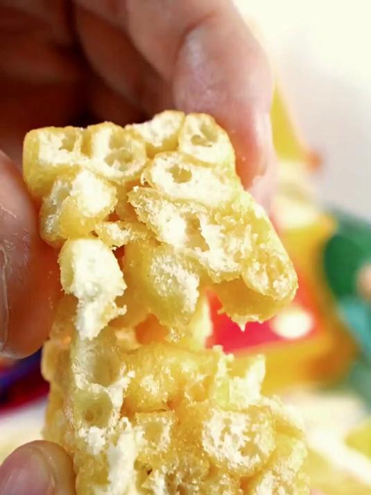 徐福记沙琪玛经典回忆,全蛋液和面满满蛋香营养美味