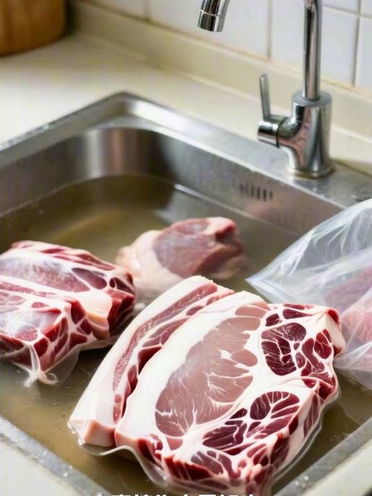 真的别再把肉泡水里解冻了!正确的解冻方法