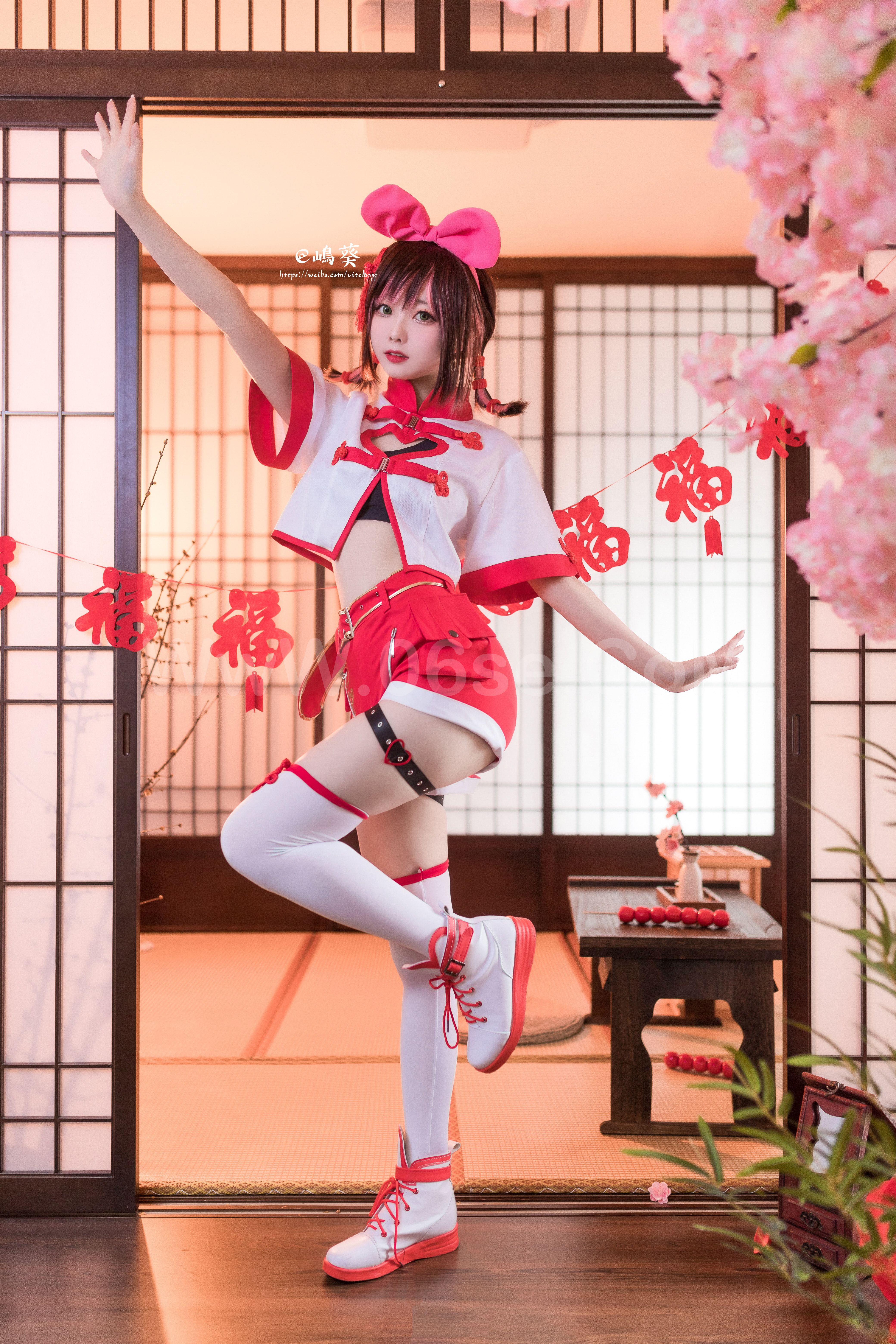 图片[26]-[MTCos] 喵糖映画 Vol.133 小天鹅女仆和绊爱-六色网