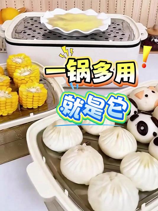 志高电蒸锅家用大容量 多层蒸笼全自动断电蒸煮炖一体