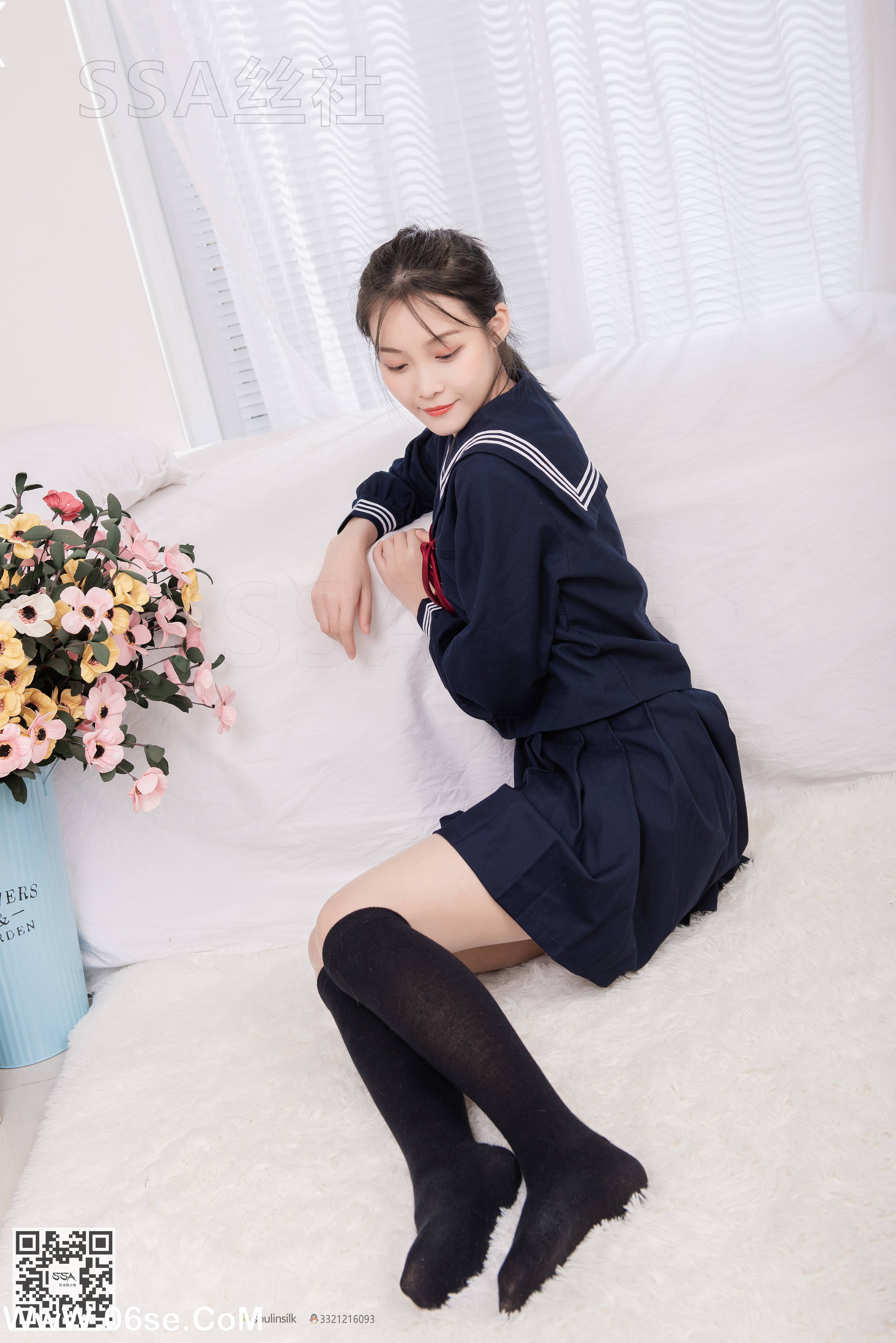 图片[21]-[SSA丝社] NO.142 丽萍 JK制服的穿搭示范[133P1.61G]-六色网