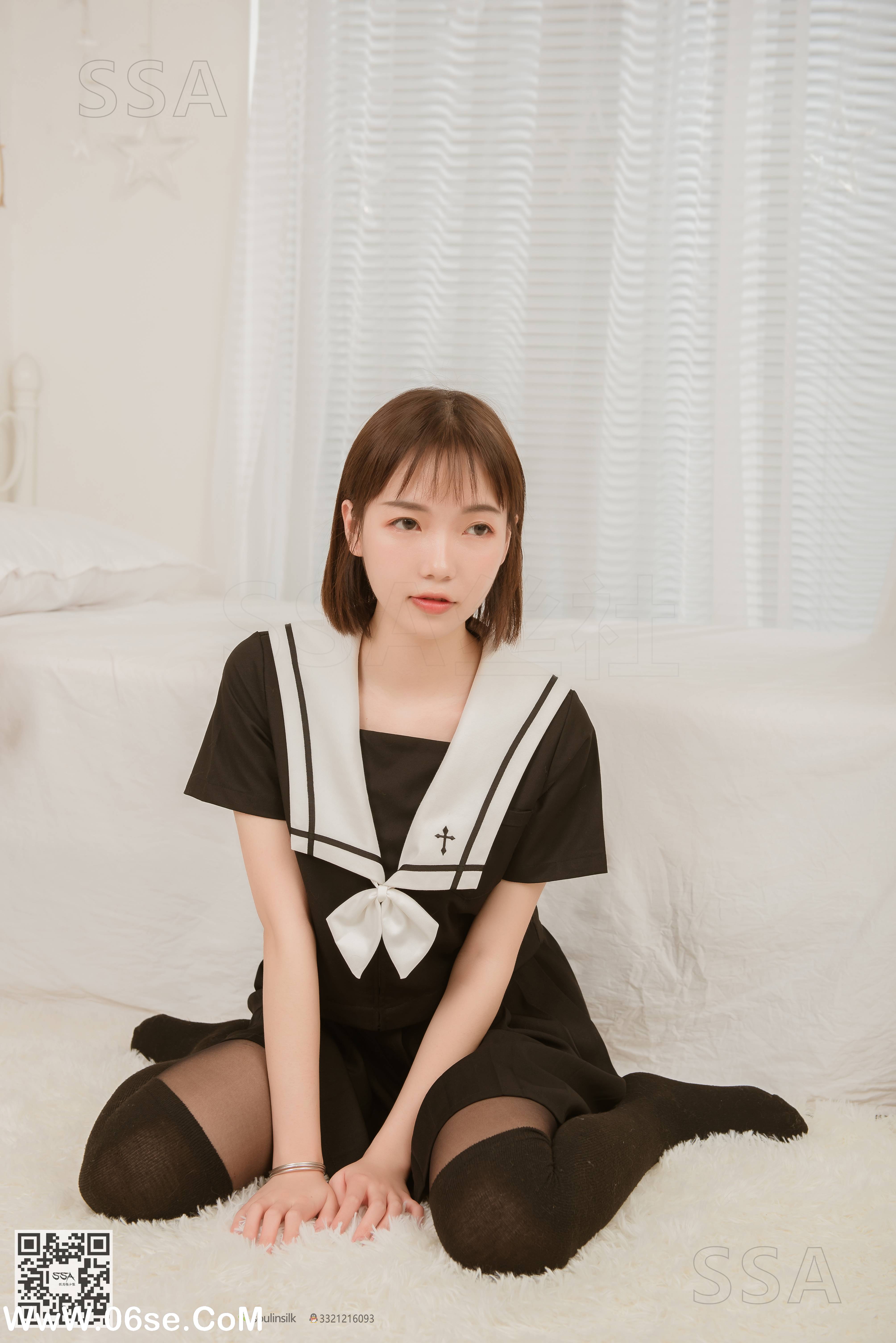 [SSA丝社] NO.151 桃子 JK制服穿搭示范[152P0.99G]-六色网