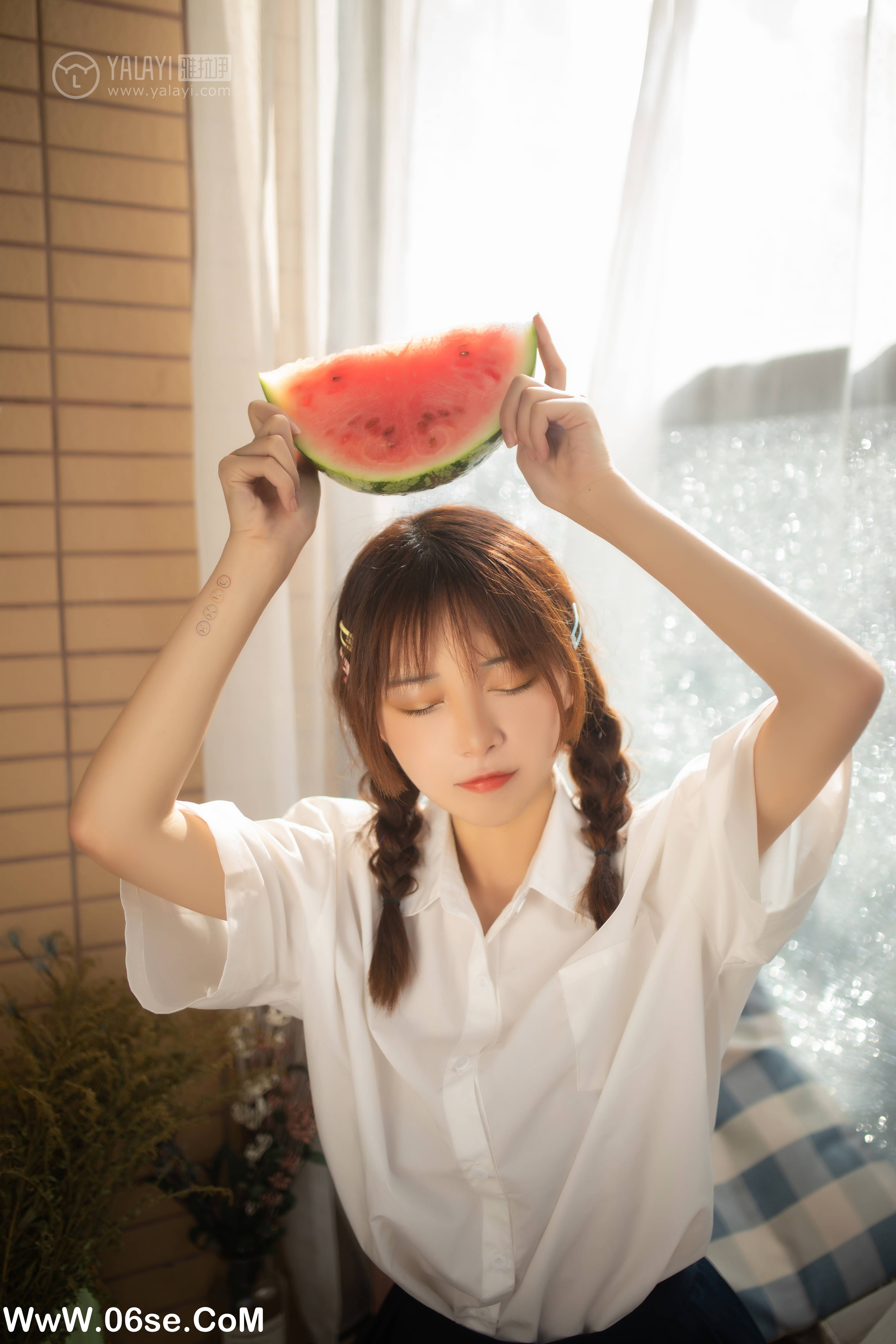 图片[18]-[YALAYI雅拉伊] No.342 与她的夏日恋爱 暄暄-六色网