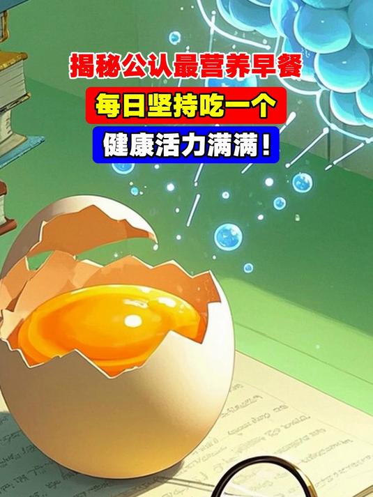 揭秘公认最营养早餐,每日坚持吃一个,健康活力满满!