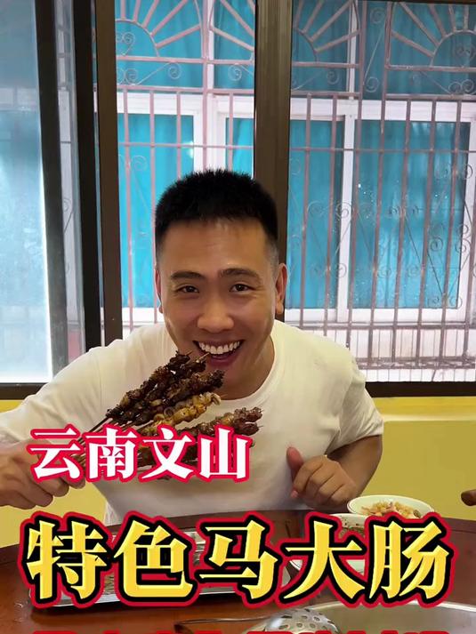 马肉串太好吃了