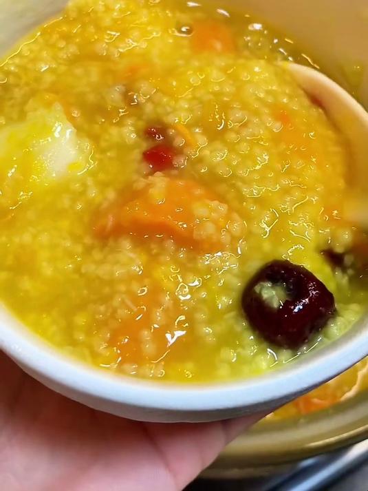 小米南瓜粥～脾胃养的好,才能健康又美丽 养脾胃