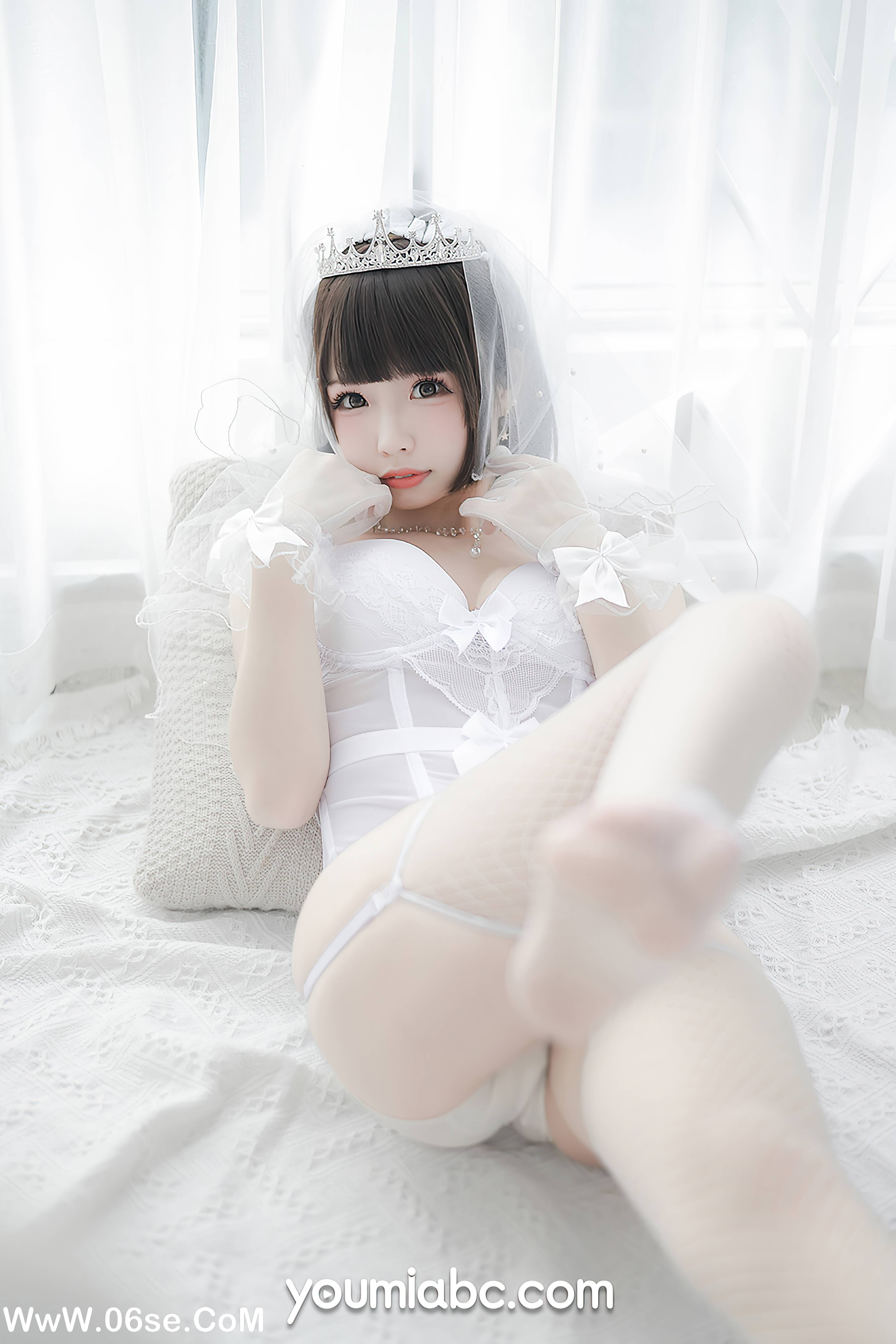 图片[32]-[YouMi尤蜜] 2020.11.10 白皙花嫁 甜椒妙妙mio[41+1P651M]-六色网