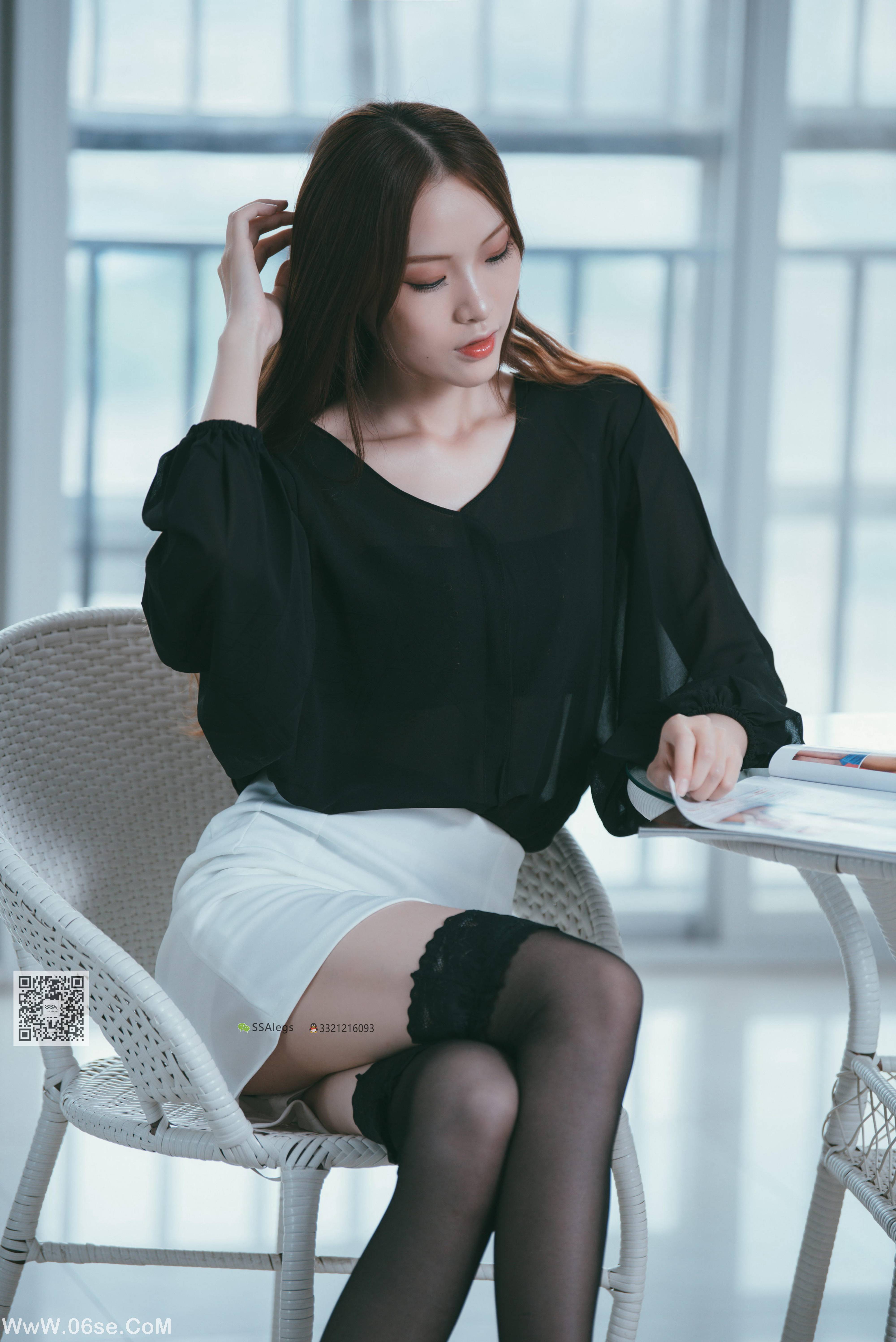 图片[34]-[SSA丝社] NO.001 办公室职业装《绫》长筒黑丝[98P688M]-六色网