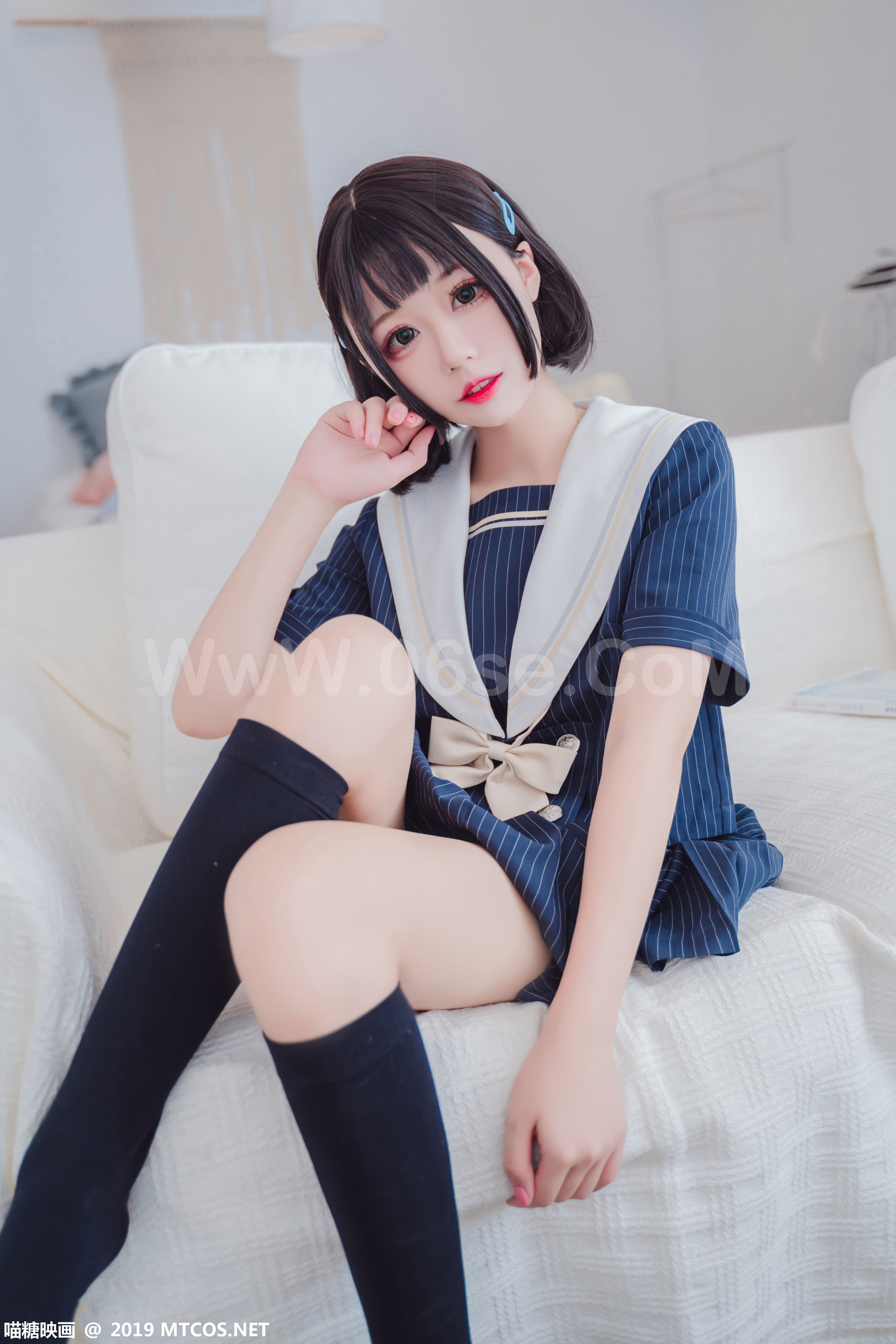 图片[17]-[MTCos] 喵糖映画 Vol.013 JK制服-六色网