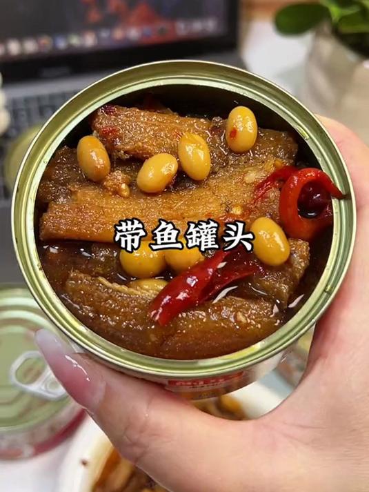 深海带鱼罐头!秘制卤煮鲜香浓郁,肉厚刺软无添加,追剧野餐