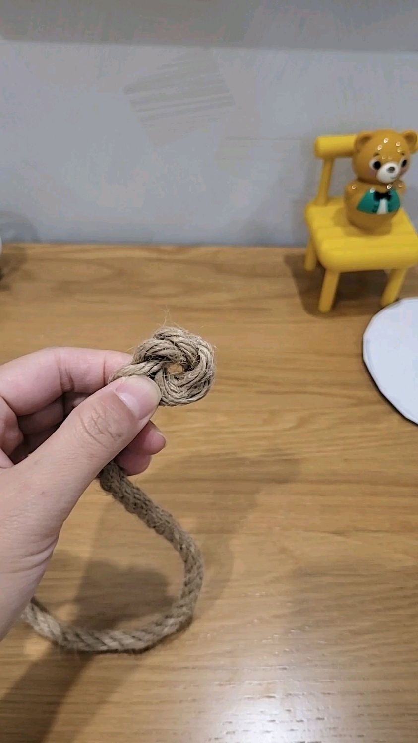 自制麻绳鸡窝