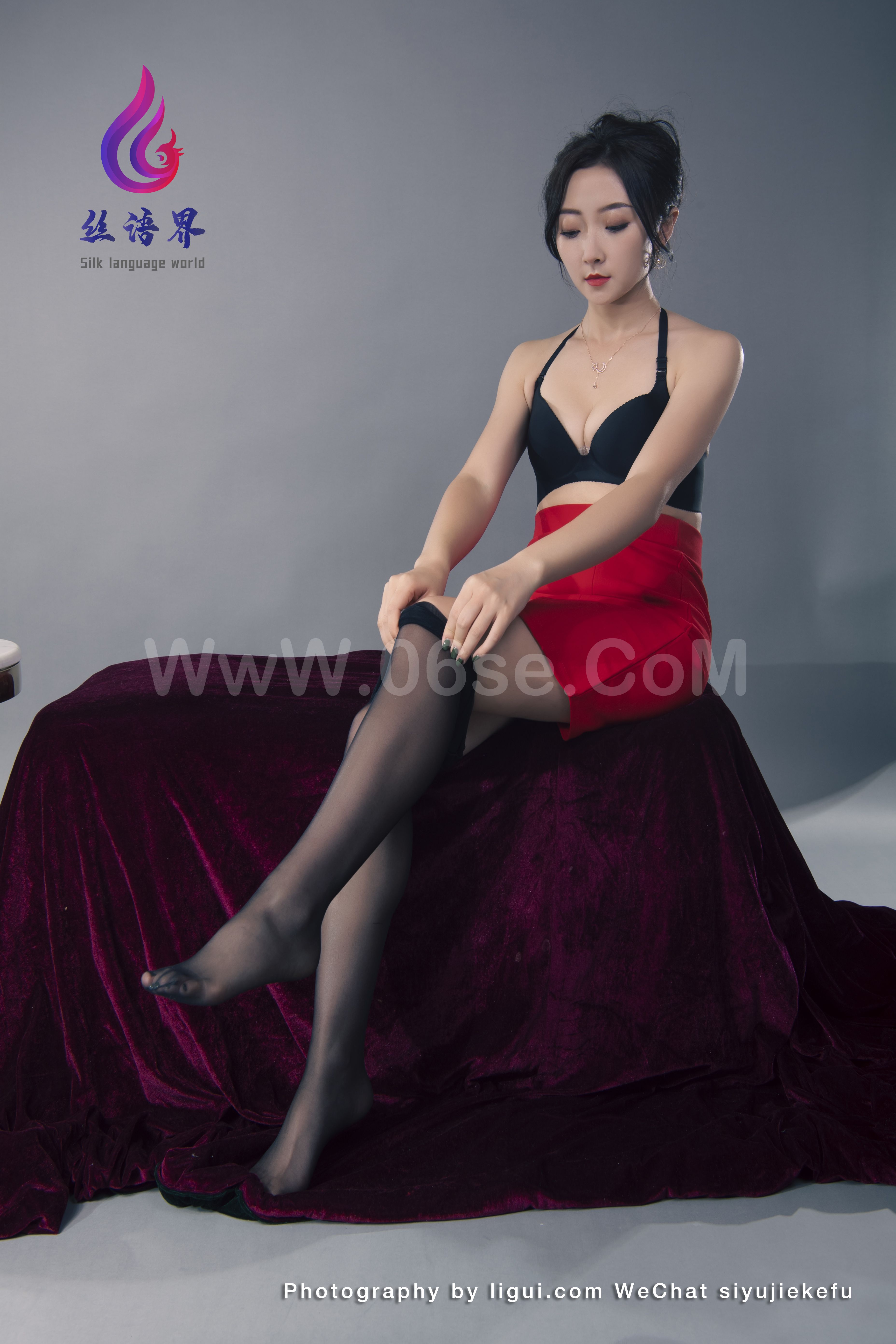 图片[43]-[Ligui丽柜] 2022.04.27 网络丽人 Model 愉心-六色网