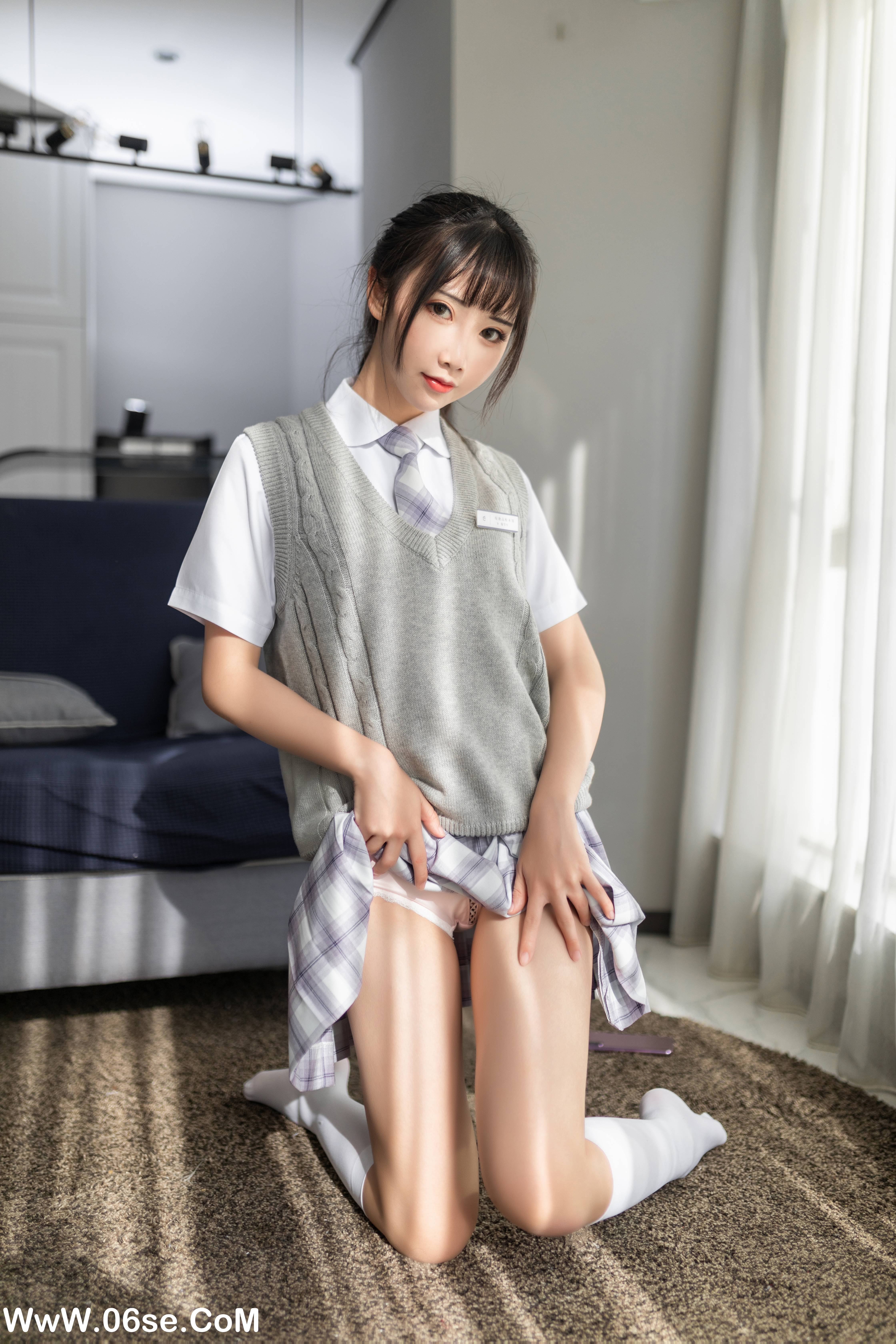 图片[7]-Coser面饼仙儿 NO.030 – 制服少女[40P537M]-六色网