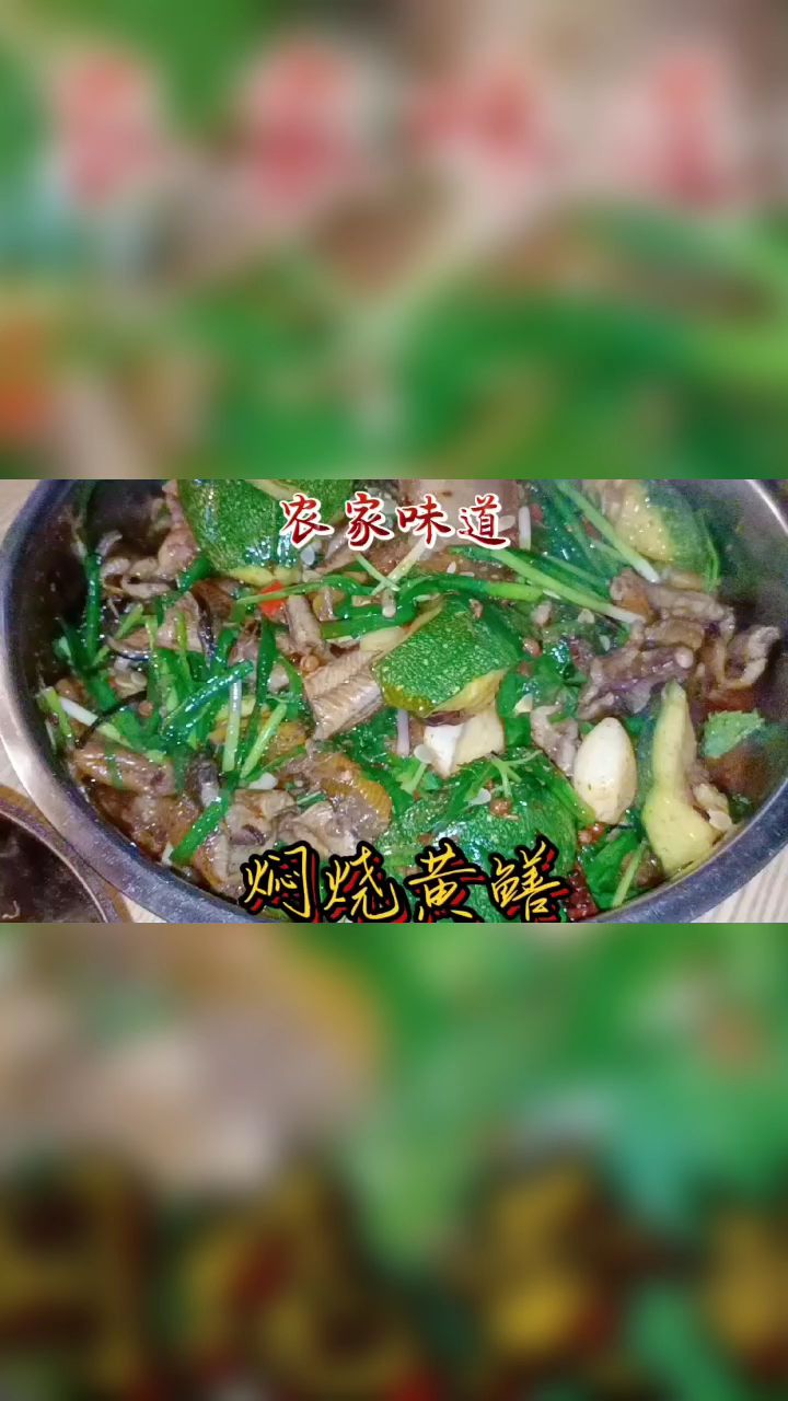 农家焖烧鳝鱼的正宗做法,肉质鲜嫩,鳝骨酥脆在家自己也可以做