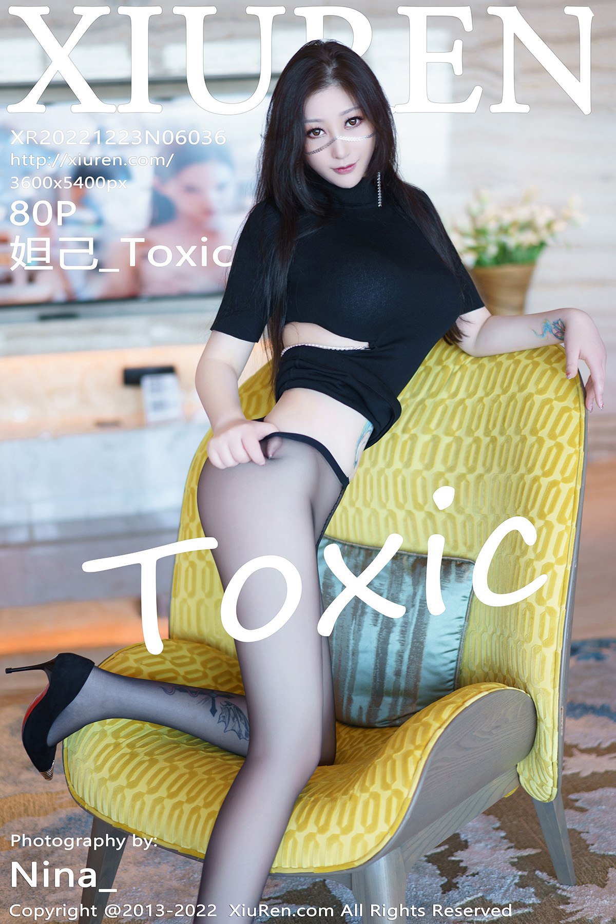 【XiuRen秀人网】2022.12.23 Vol.6036 妲己_Toxic【80P】-六色网