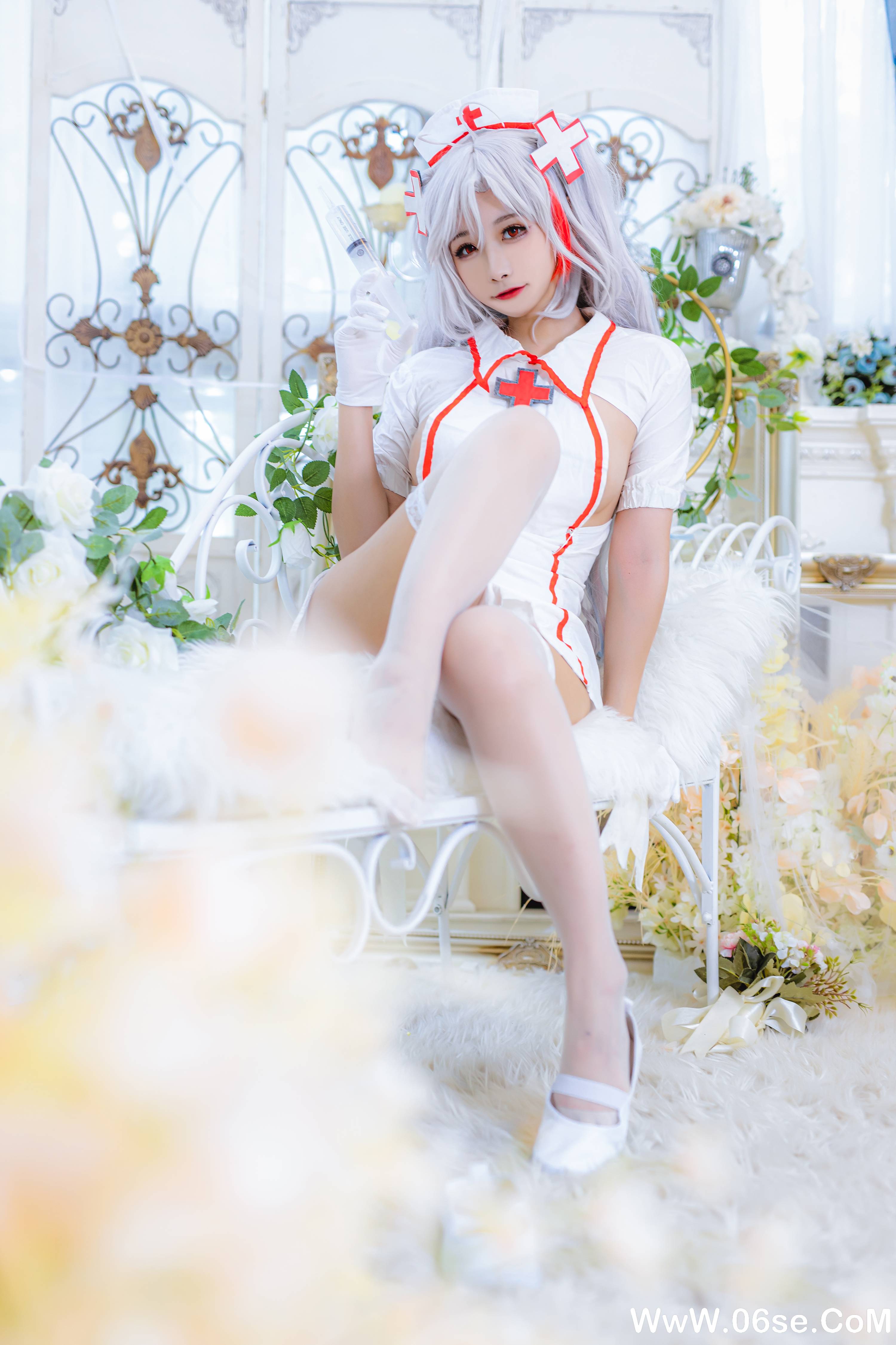 图片[15]-Momoko葵葵 NO.033 — 欧根之护士[21P128M]-六色网