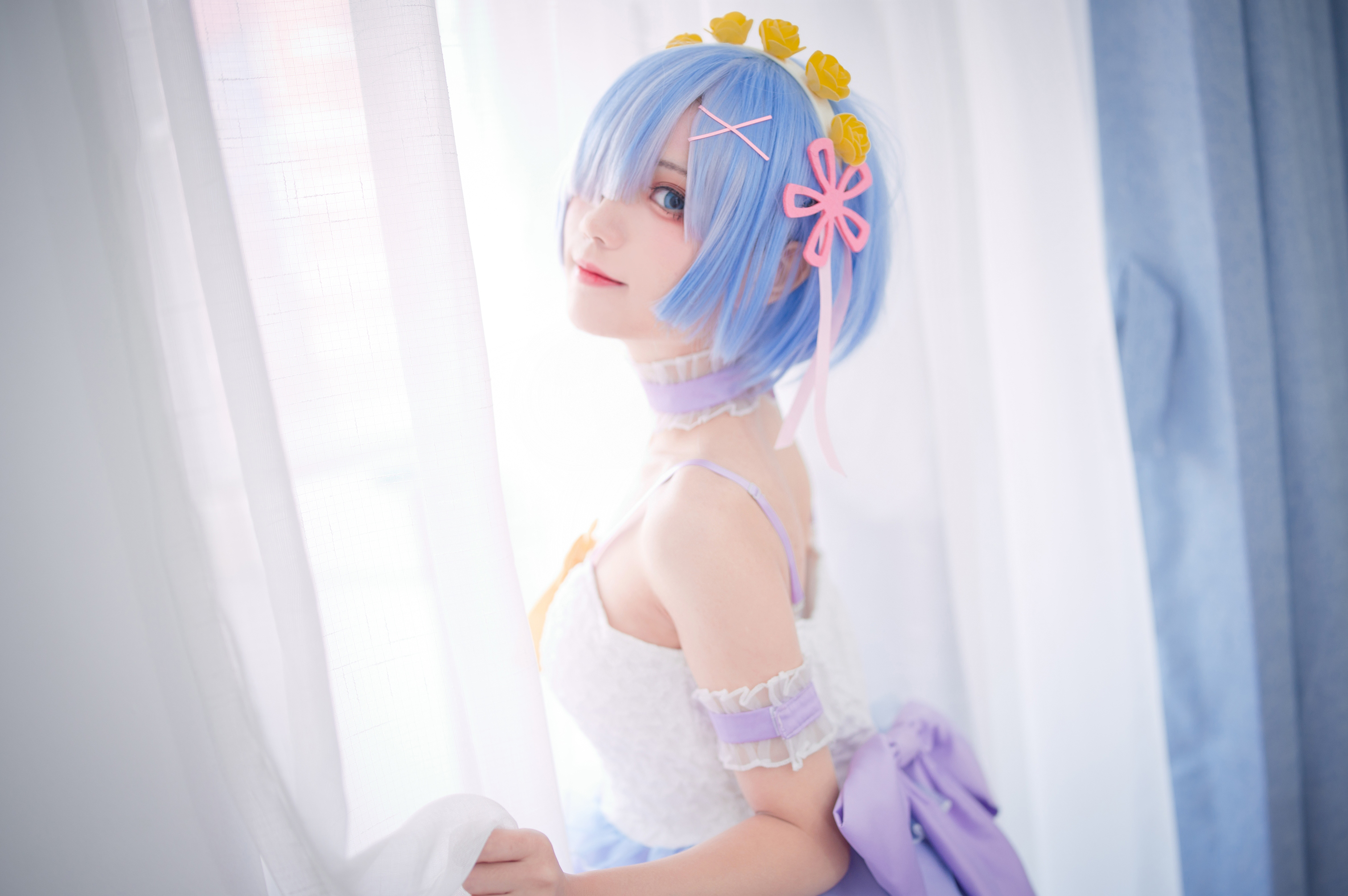 图片[12]-花柒hana NO.007 — 蕾姆CLEAR DRESS [15P34M]-六色网