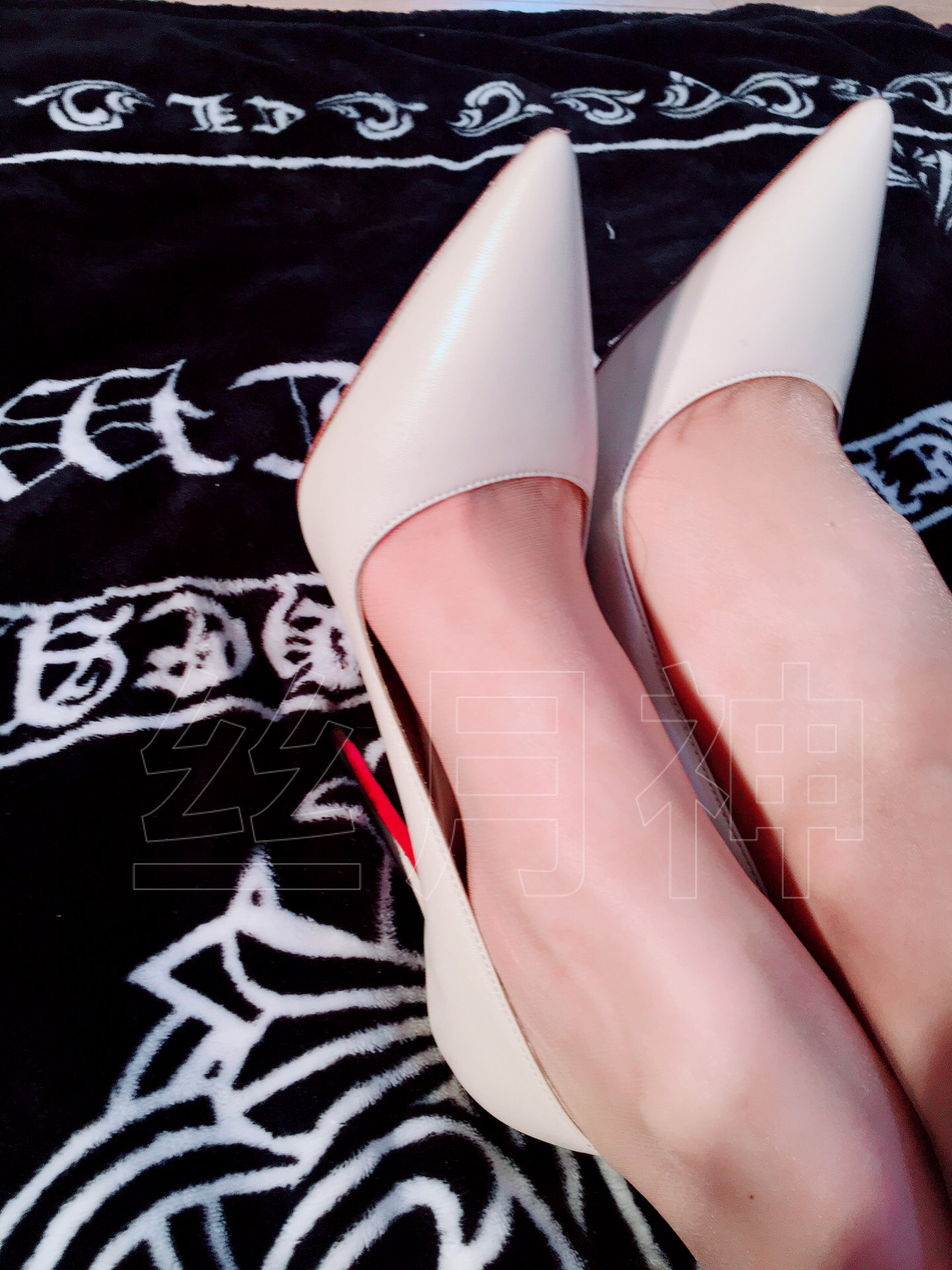 图片[19]-丝月神 NO.003 肉色筒袜杏色高跟[107P66M]-六色网