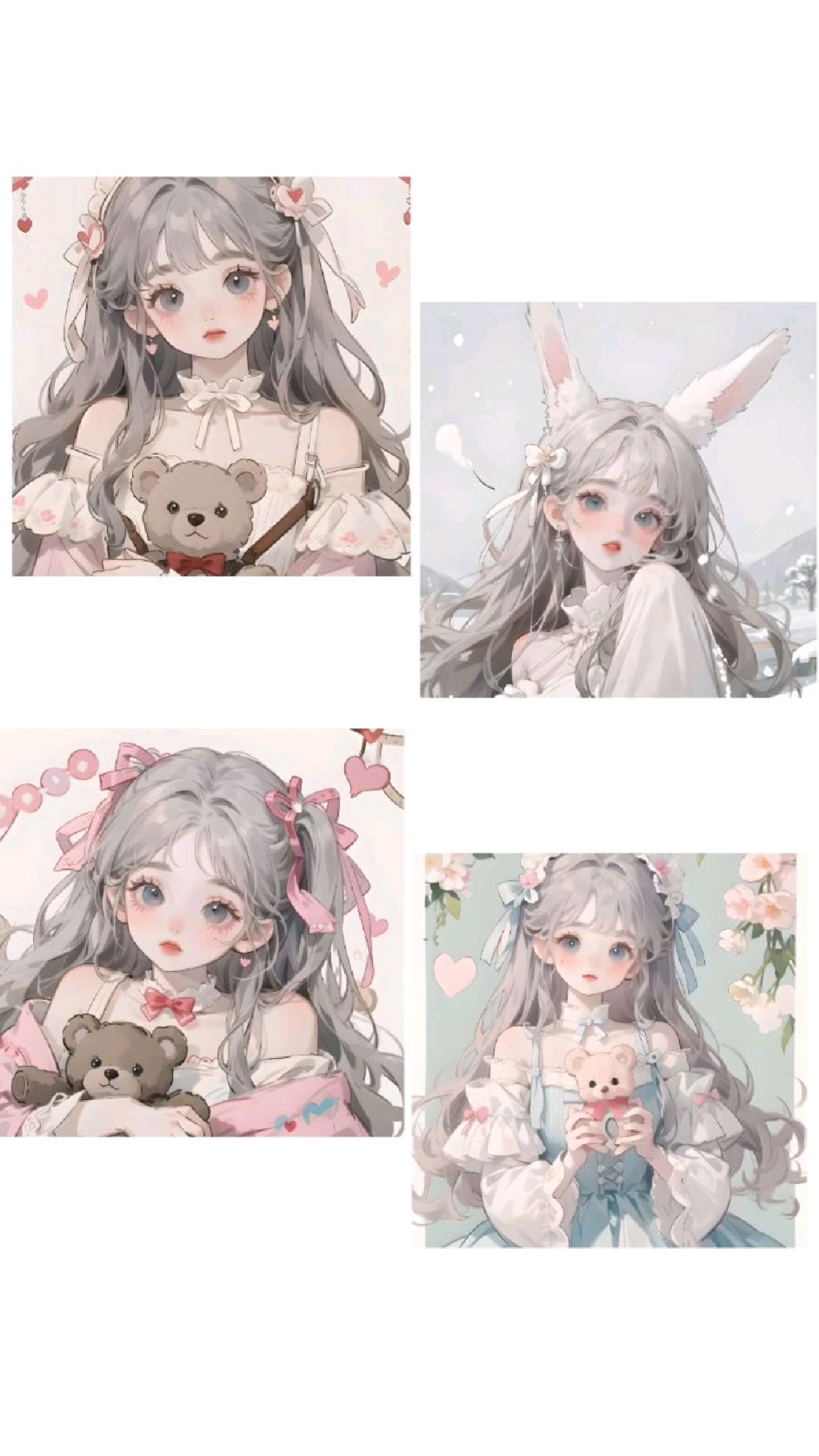 可爱美少女头像～