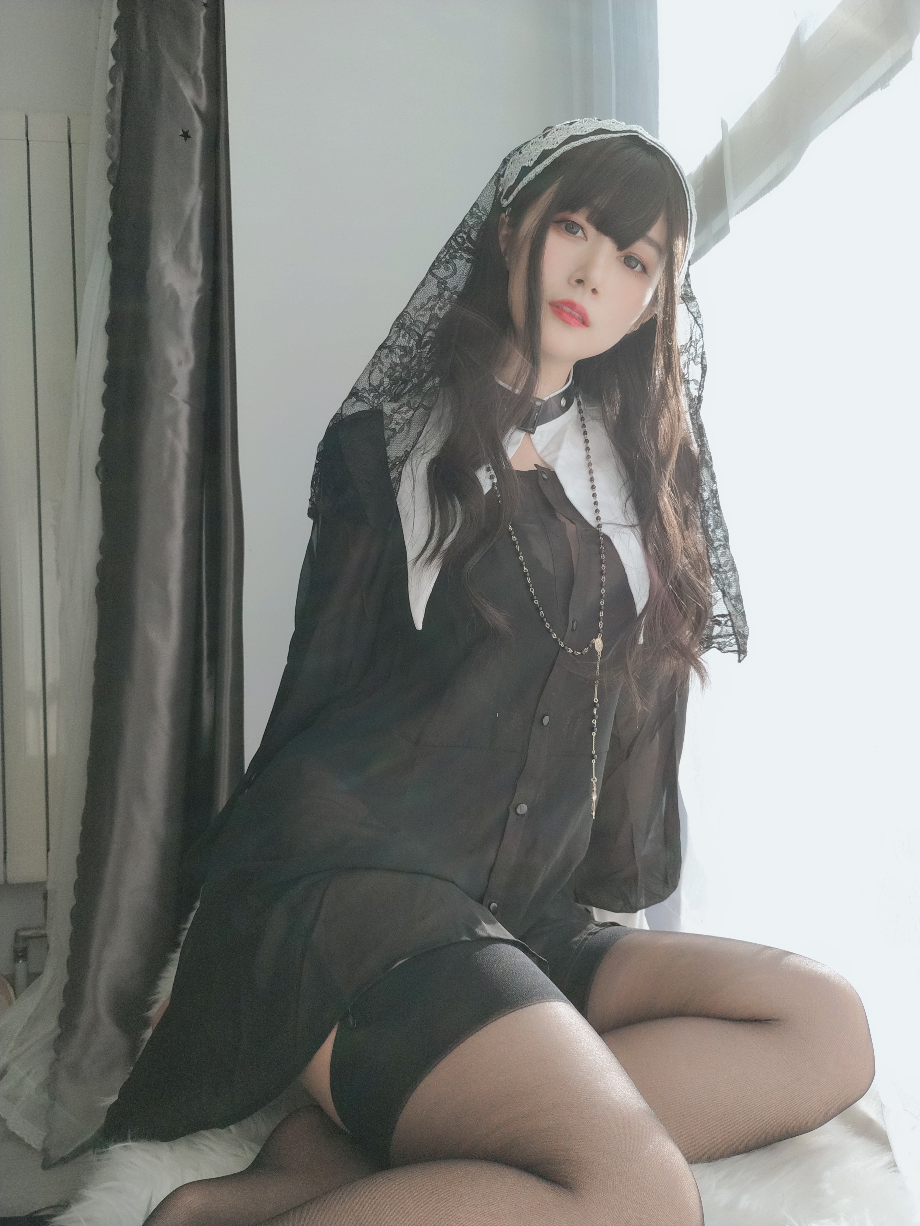 图片[39]-Coser小姐姐白银 NO.044 – 蕾丝修女[86P+7V838M]-六色网