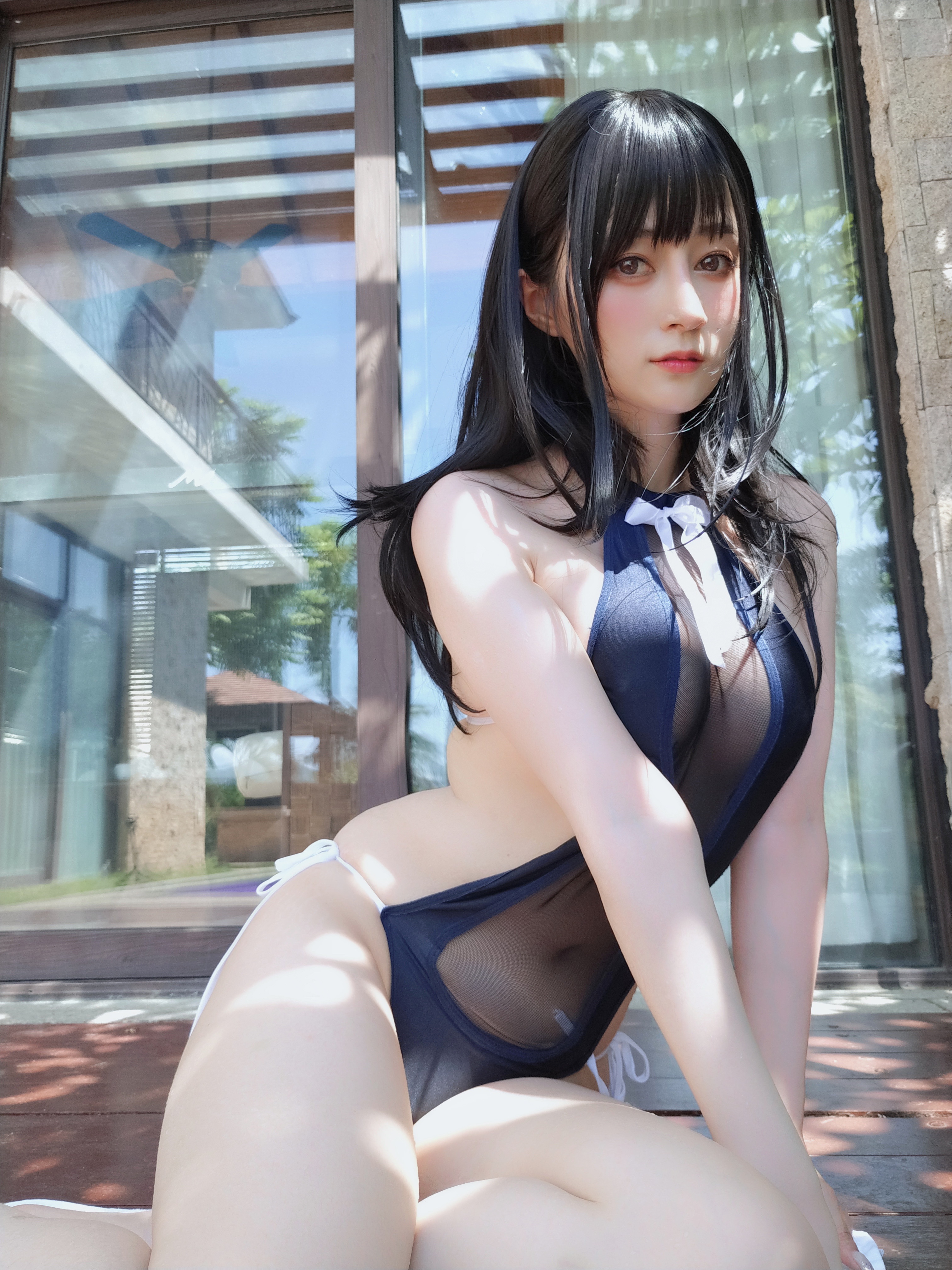 图片[82]-Coser小姐姐白银 NO.135 — 镂空泳衣[87P+4V384M]-六色网
