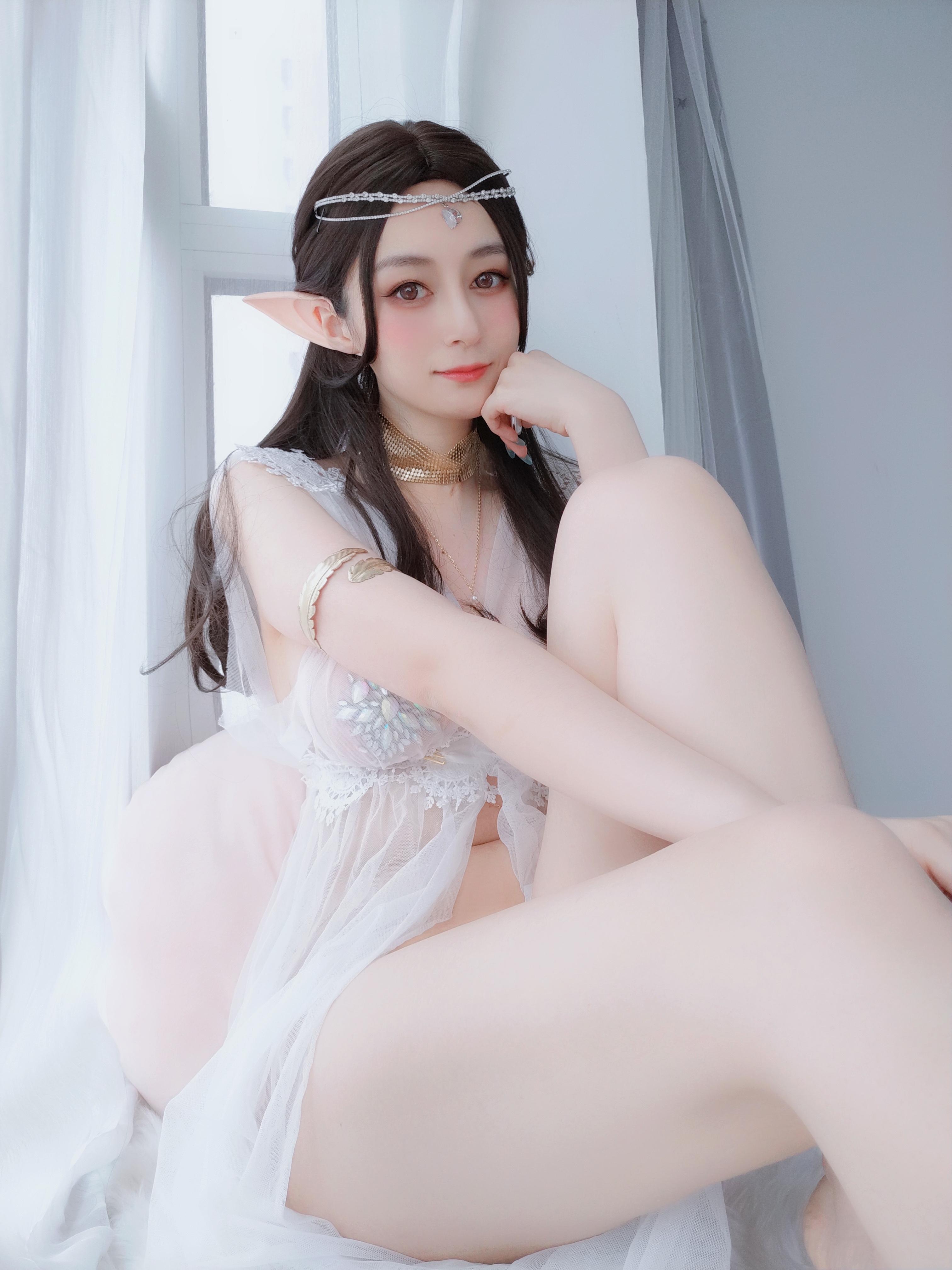 图片[22]-Coser小姐姐白银 NO.038 – 精灵宝石内衣 [70P164M]-六色网