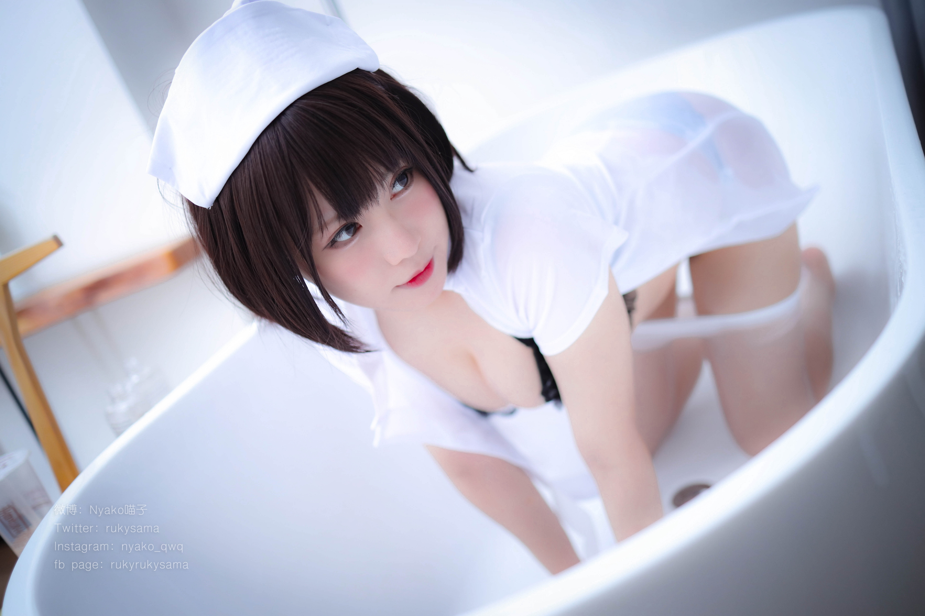 图片[70]-Nyako喵子 NO.002 – 护士服[155P+4V865M]-六色网