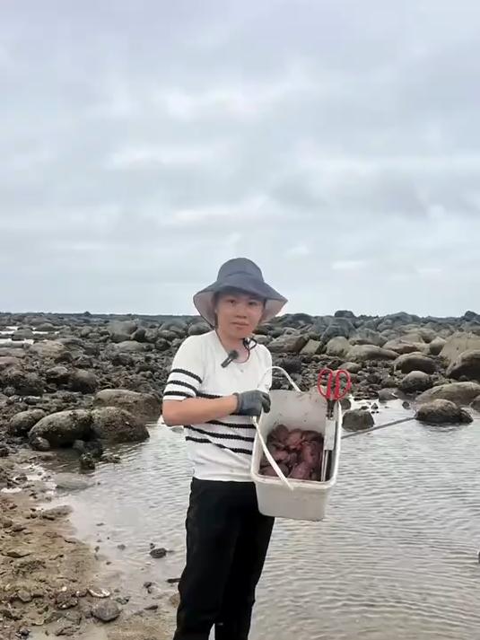真实赶海抓面包蟹特别解压噢