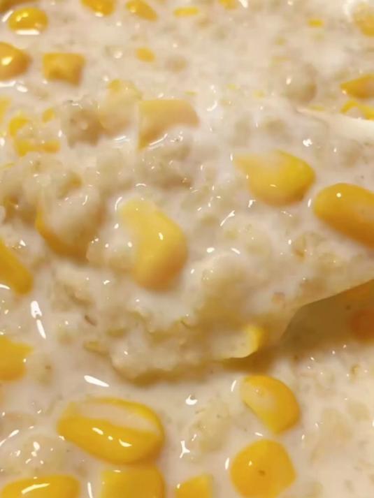 15分钟快手粥品，玉米燕麦粥奶香浓郁