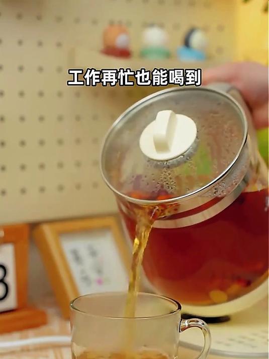 小熊(Bear)养生壶 2L大容量煮茶壶煮茶器 24H恒温花茶壶 炖煮一体烧水壶电热水壶 