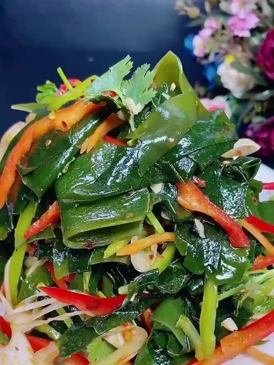 凉拌裙带菜的做法 #美食教程# #家常菜#
