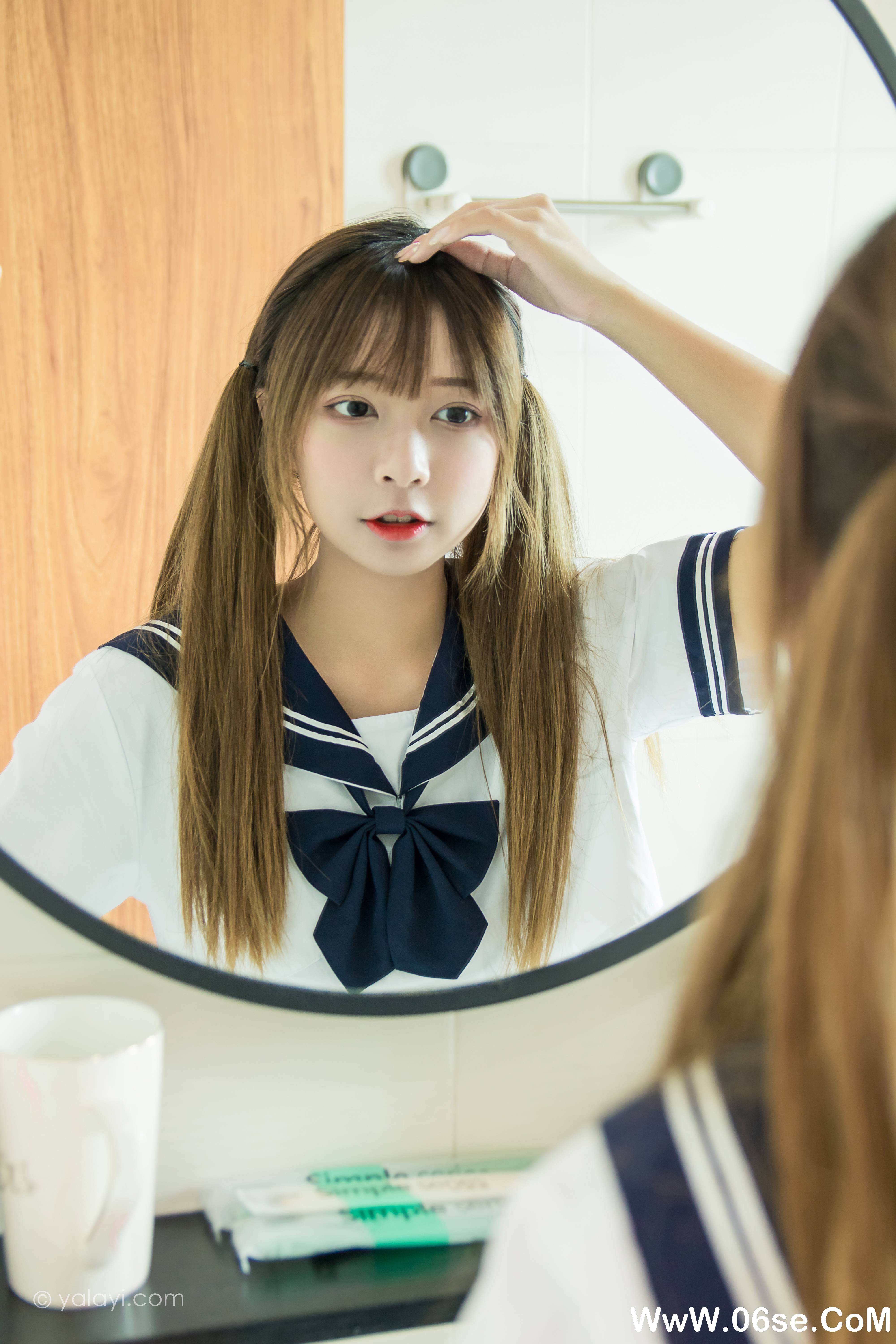 图片[50]-[YALAYI雅拉伊] 2020.08.01 NO.681 阿禾《少女的夏天》[48P+1P387M]-六色网