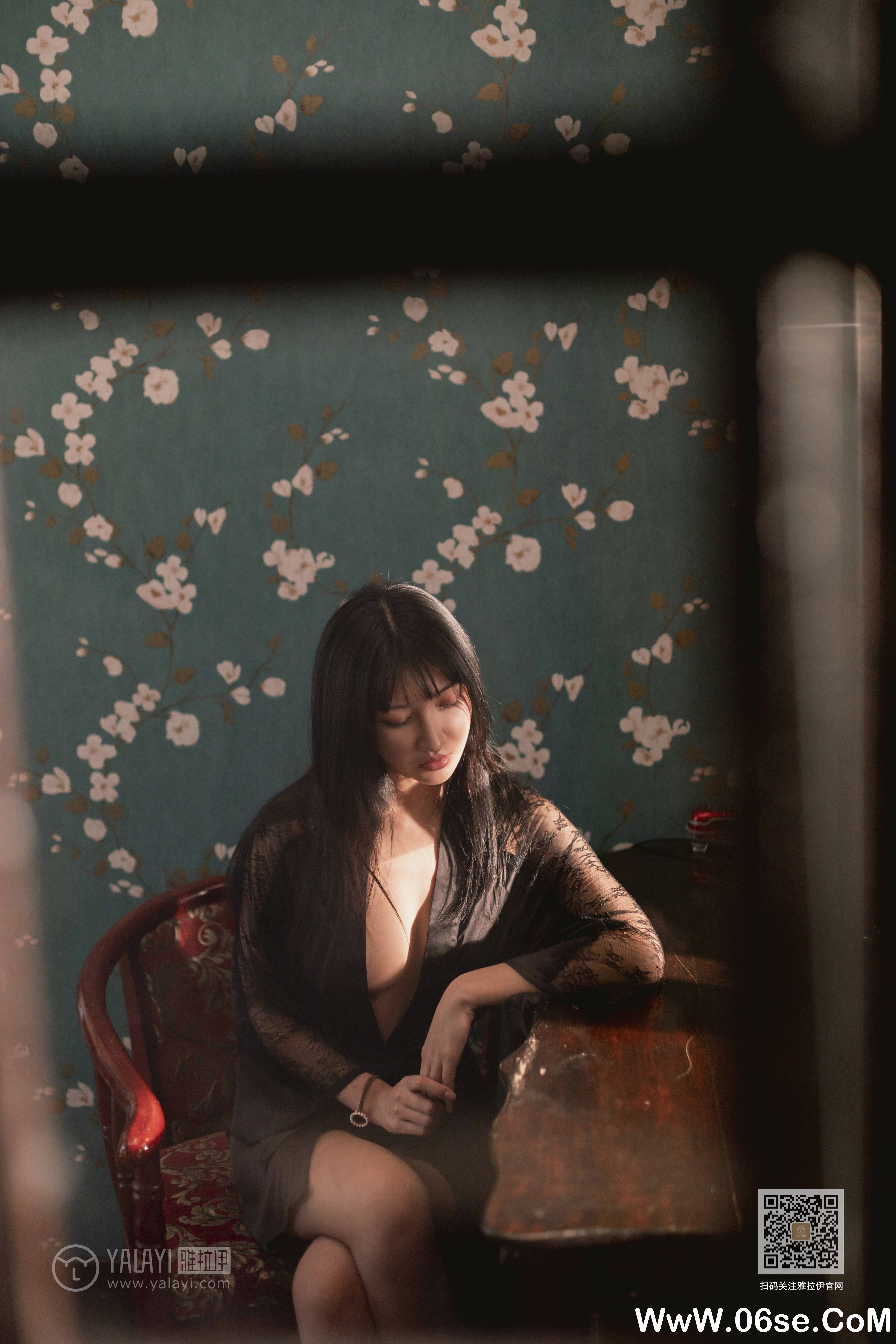 图片[46]-[YALAYI雅拉伊] 2019.12.18 NO.494 韩熙《帘卷美人绰态》[45P+1P535M]-六色网