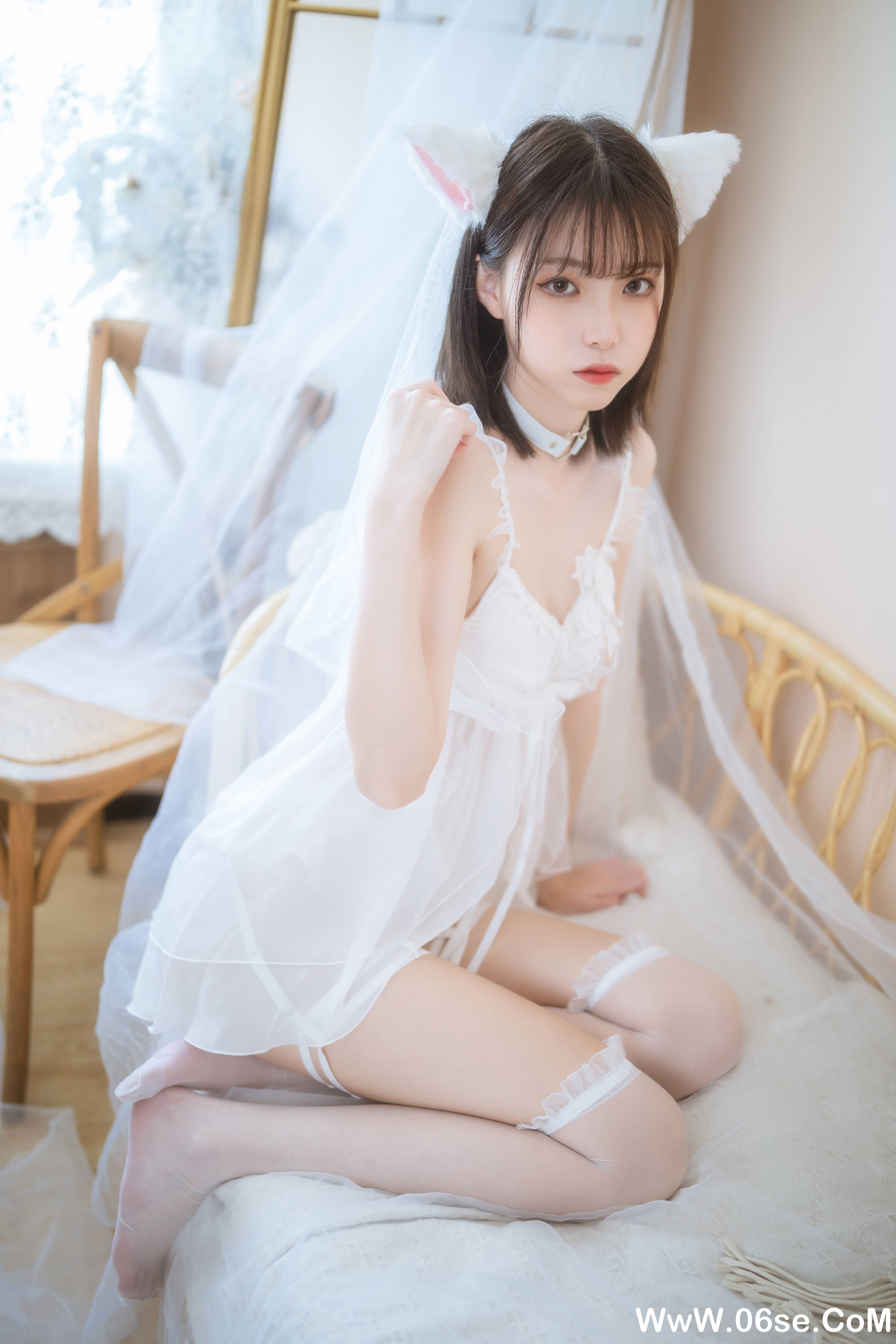 图片[32]-许岚 NO.003 — 少女白色裙[41P627M]-六色网