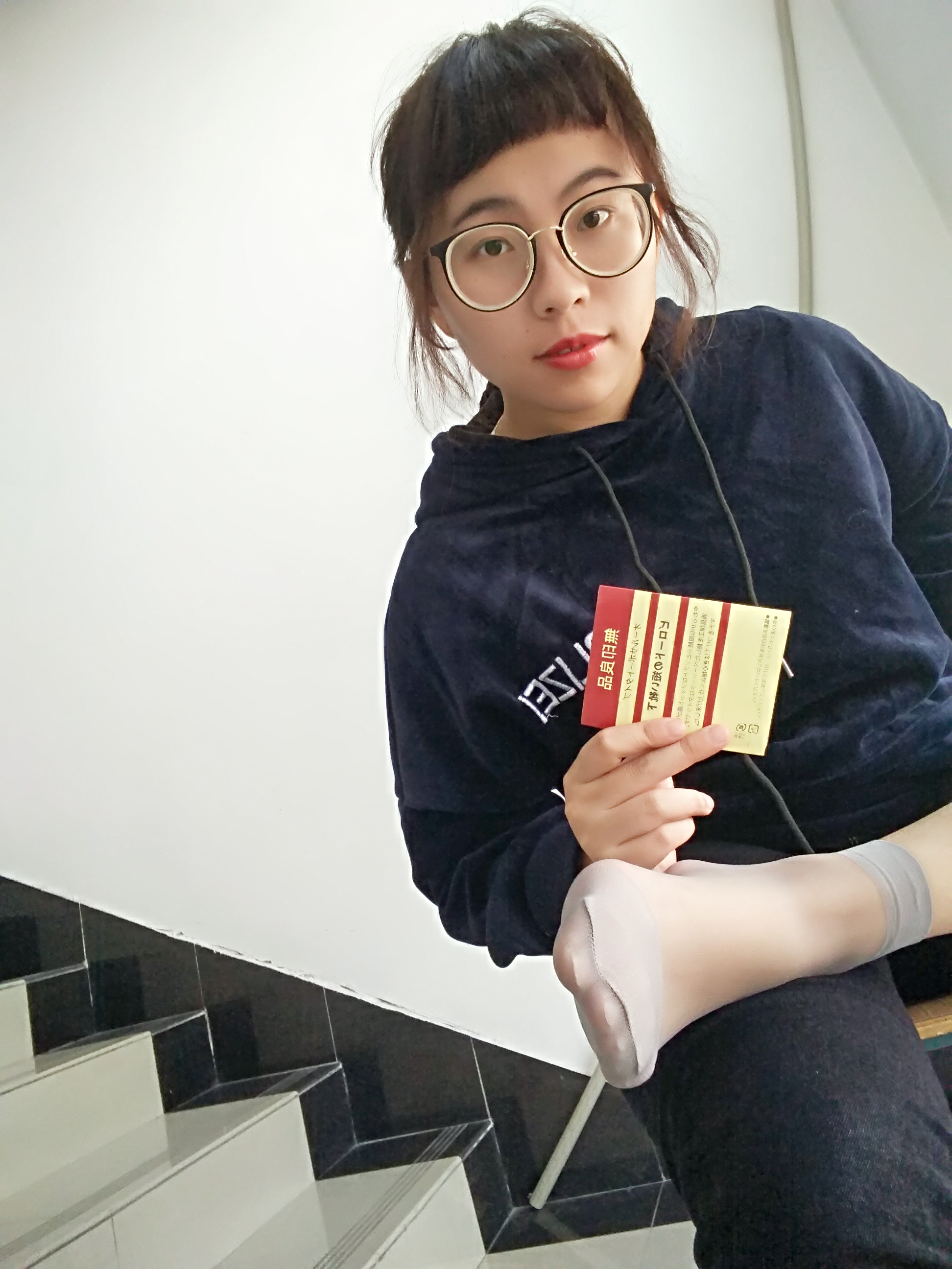 图片[22]-学妹校园寝室短丝系列004期 沈惠玲[63P85M]-六色网