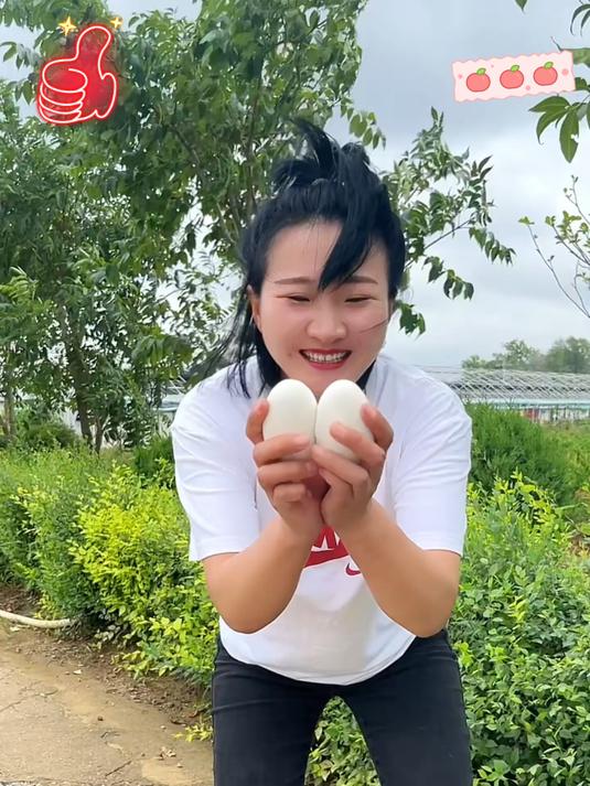 新鲜现捡的大鹅蛋今天成本价