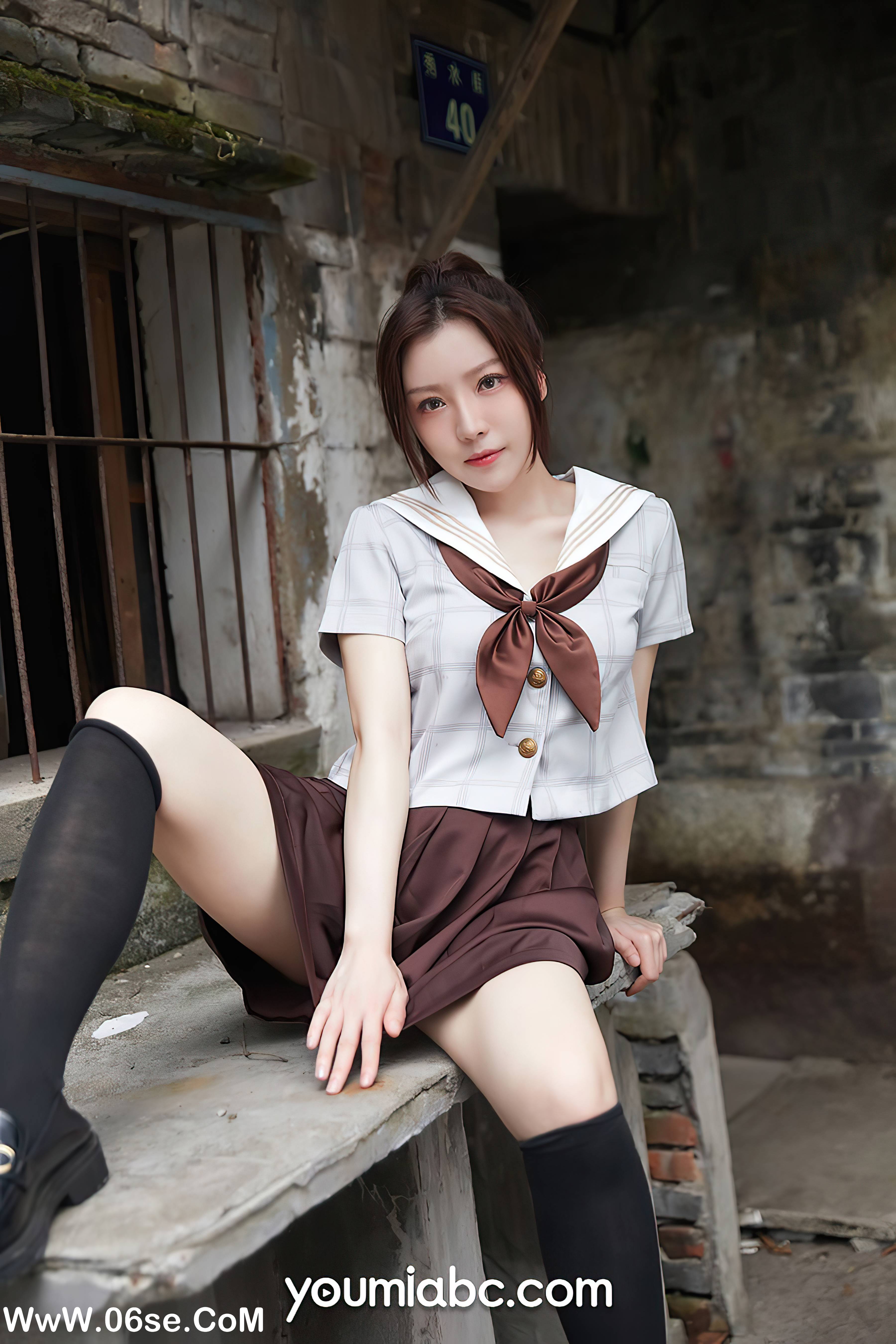 图片[7]-[YouMi尤蜜] 2021.11.04 JK失乐园 白亦Ada[23+1P220M]-六色网
