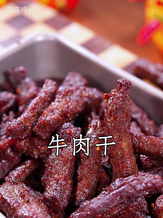 自从学会了这牛肉干做法,就再也没去外面买了麻辣鲜香越吃越过瘾