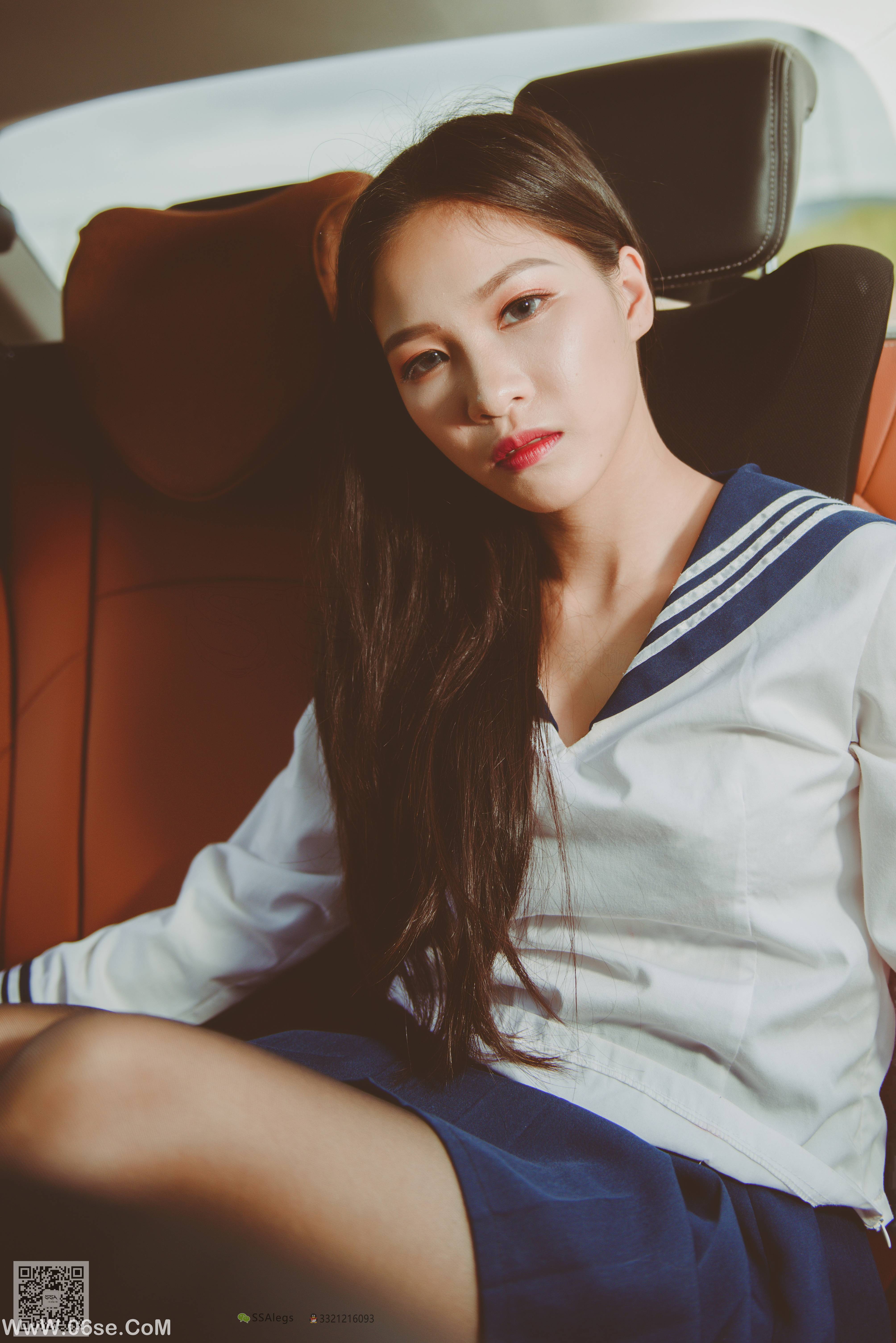 图片[41]-[SSA丝社] NO.017 佳佳 小丝妹佳佳练车记[63P1.02G]-六色网