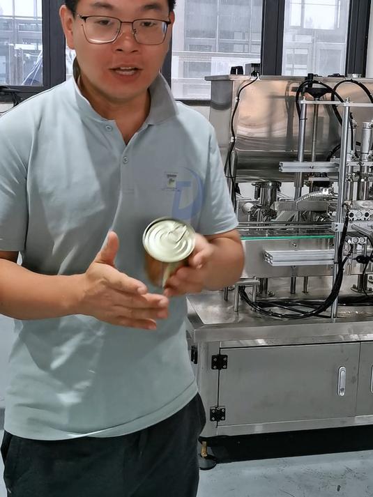 揭秘牛肉酱罐头生产线核心设备——全自动酱料灌装机工作原理