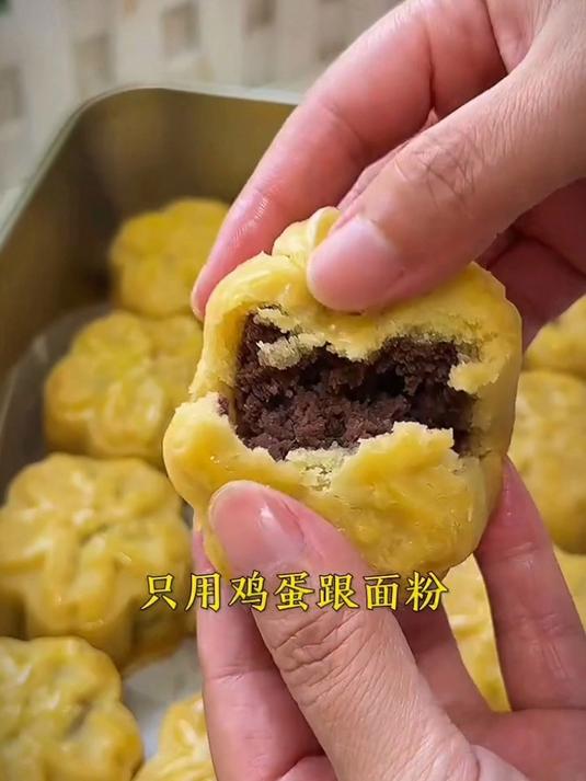 今天做蒸月饼