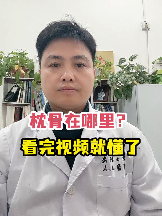 枕骨在哪里?看完视频就懂了