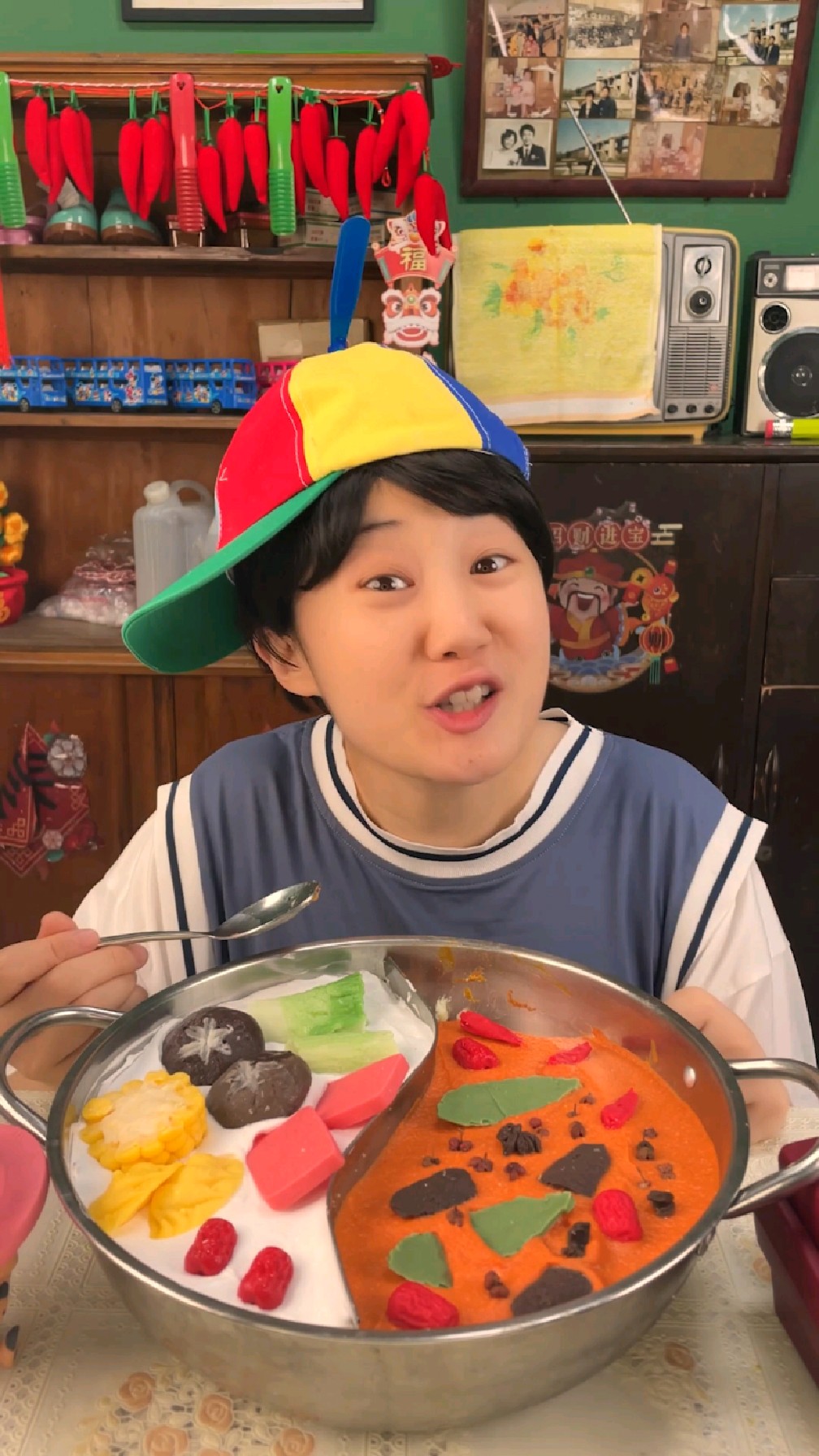 阿婆特制火锅蛋糕～