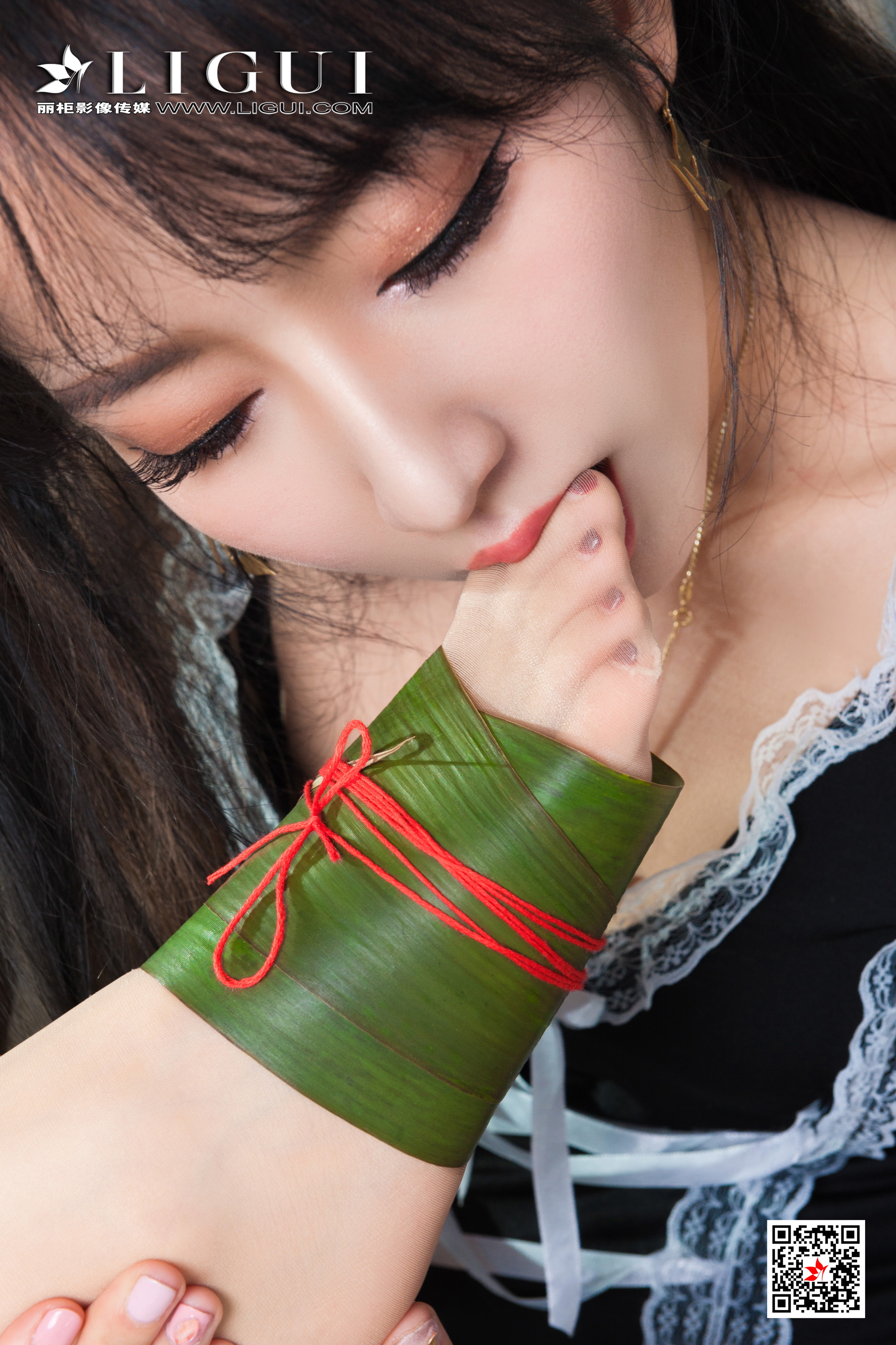图片[22]-[Ligui丽柜] 2021.06.11 网络丽人 Model 小七&汐汐-六色网