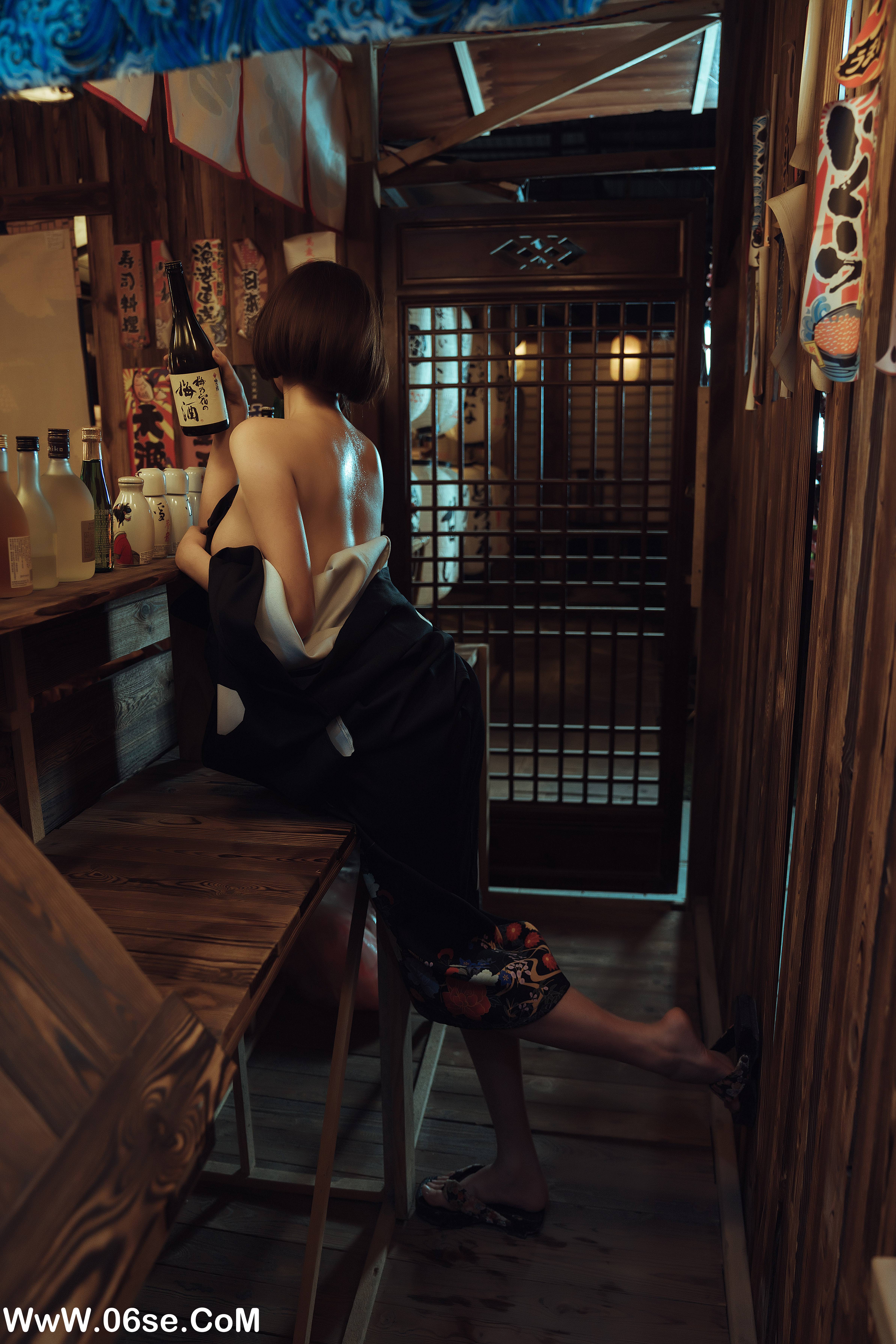 图片[3]-奈汐酱nice NO.002 – 热情老板娘[16P157M]-六色网