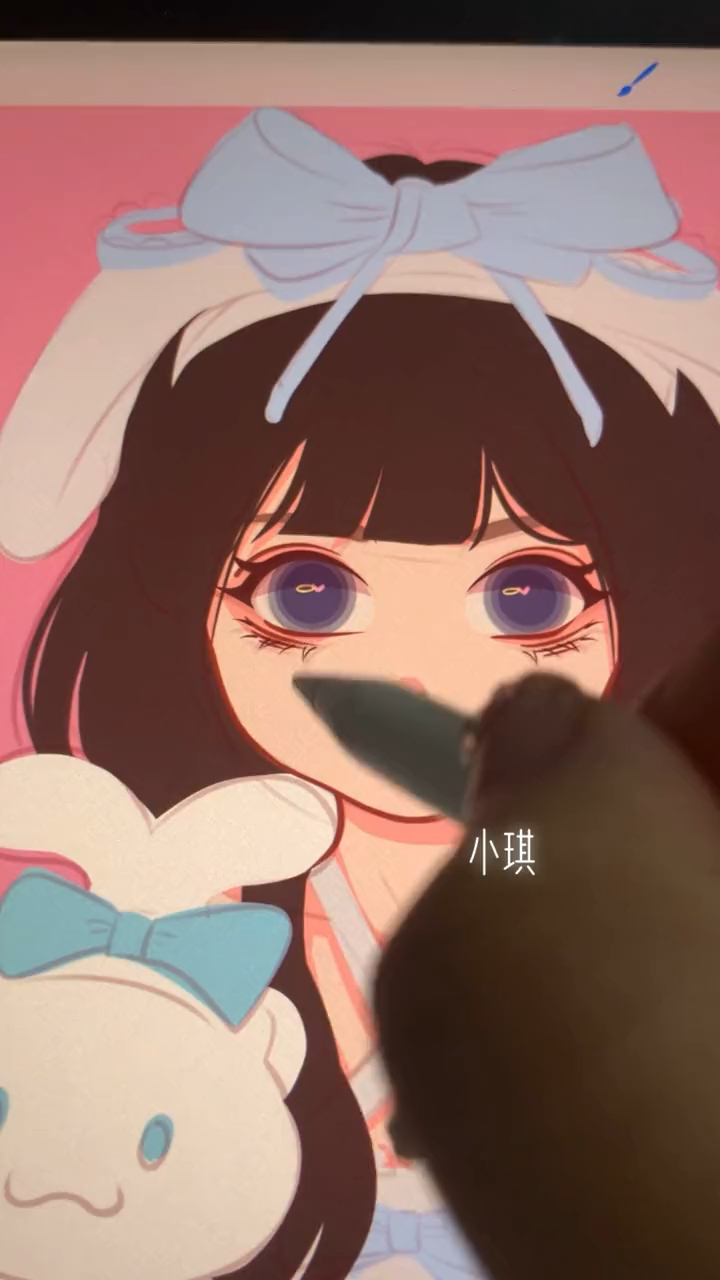 画可爱的卡通头像呀!