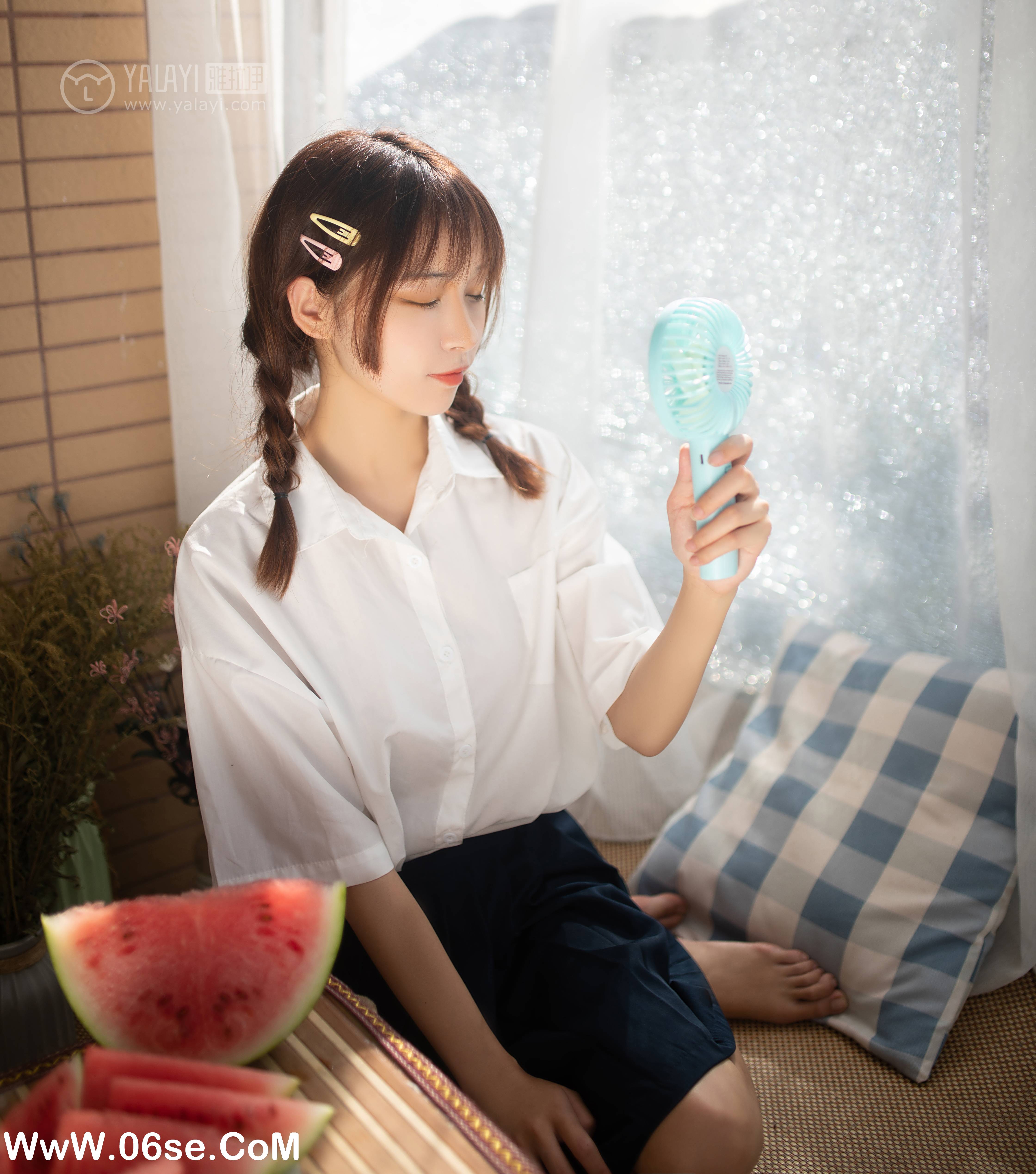 图片[3]-[YALAYI雅拉伊] No.342 与她的夏日恋爱 暄暄-六色网
