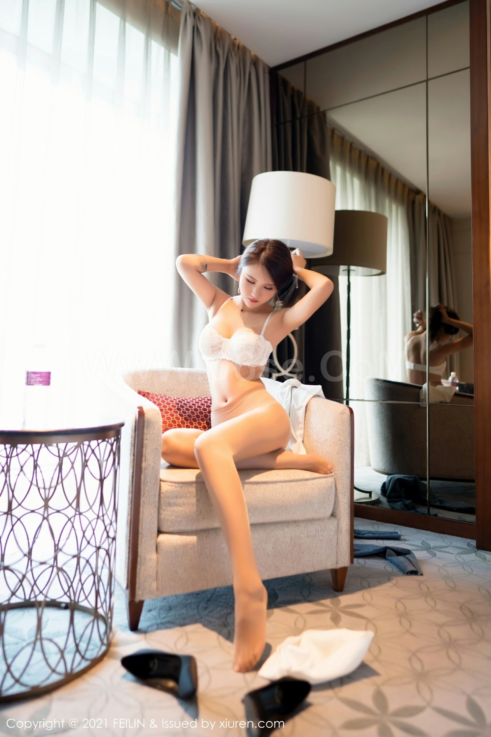 图片[27]-[FEILIN嗲囡囡] 2021.05.13 VOL.389 Emily顾奈奈-六色网