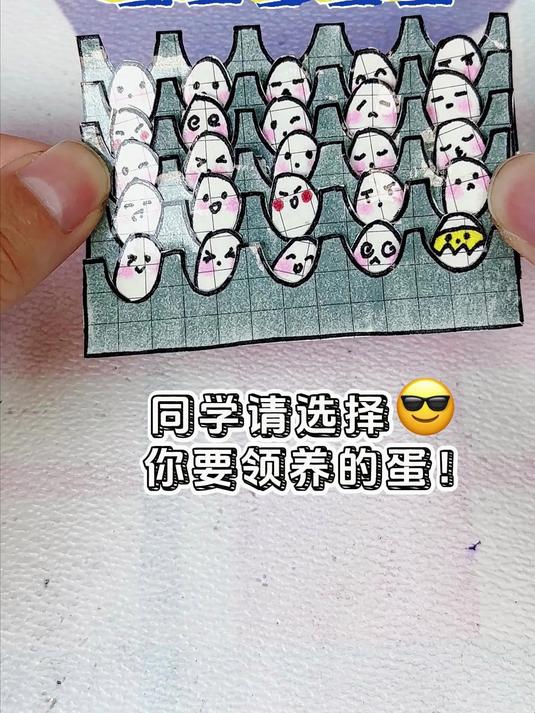 自制领养宠物蛋手工,教程详细,有手就会!