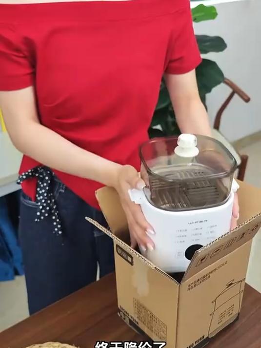 家用迷你早餐机,蒸蛋煮蛋全自动。多功能带预约,自动断电